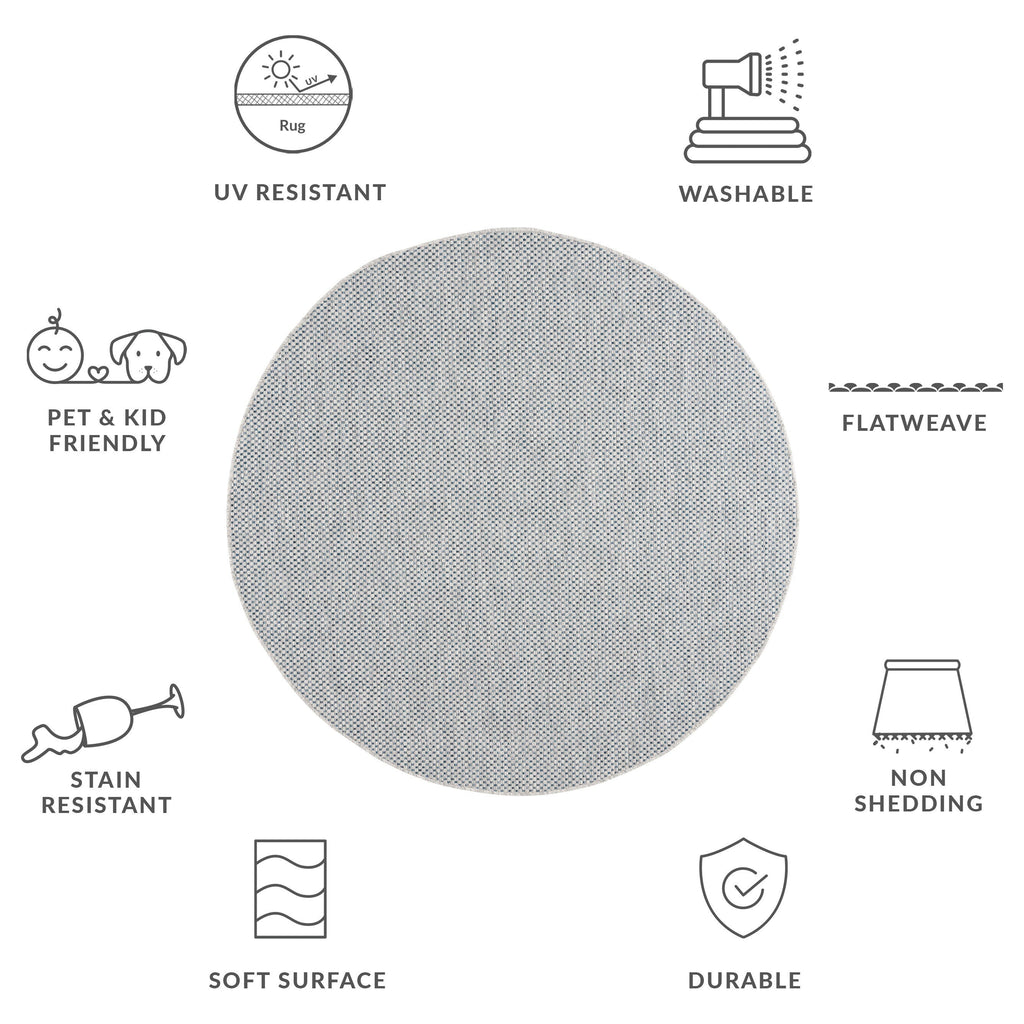 SAFAVIEH Courtyard Begajeta Indoor/Outdoor Waterproof Patio Backyard Rug.