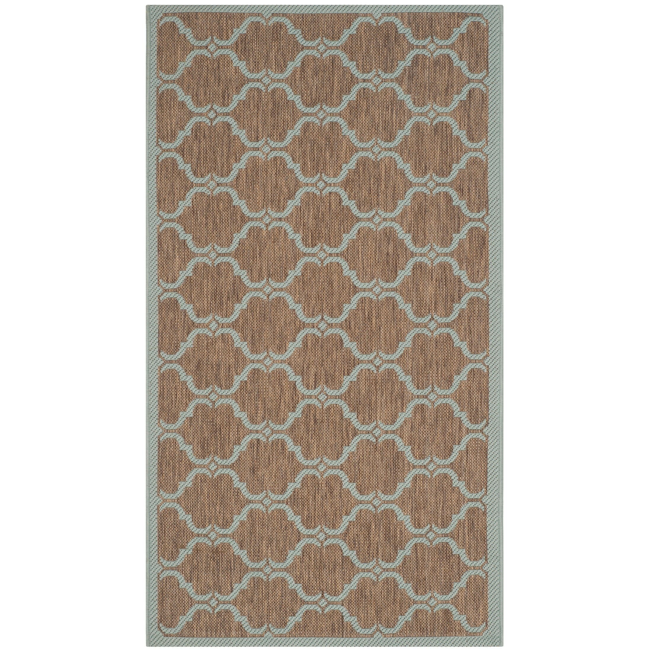 SAFAVIEH Courtyard Charleen Indoor/ Outdoor Waterproof Patio Backyard Rug