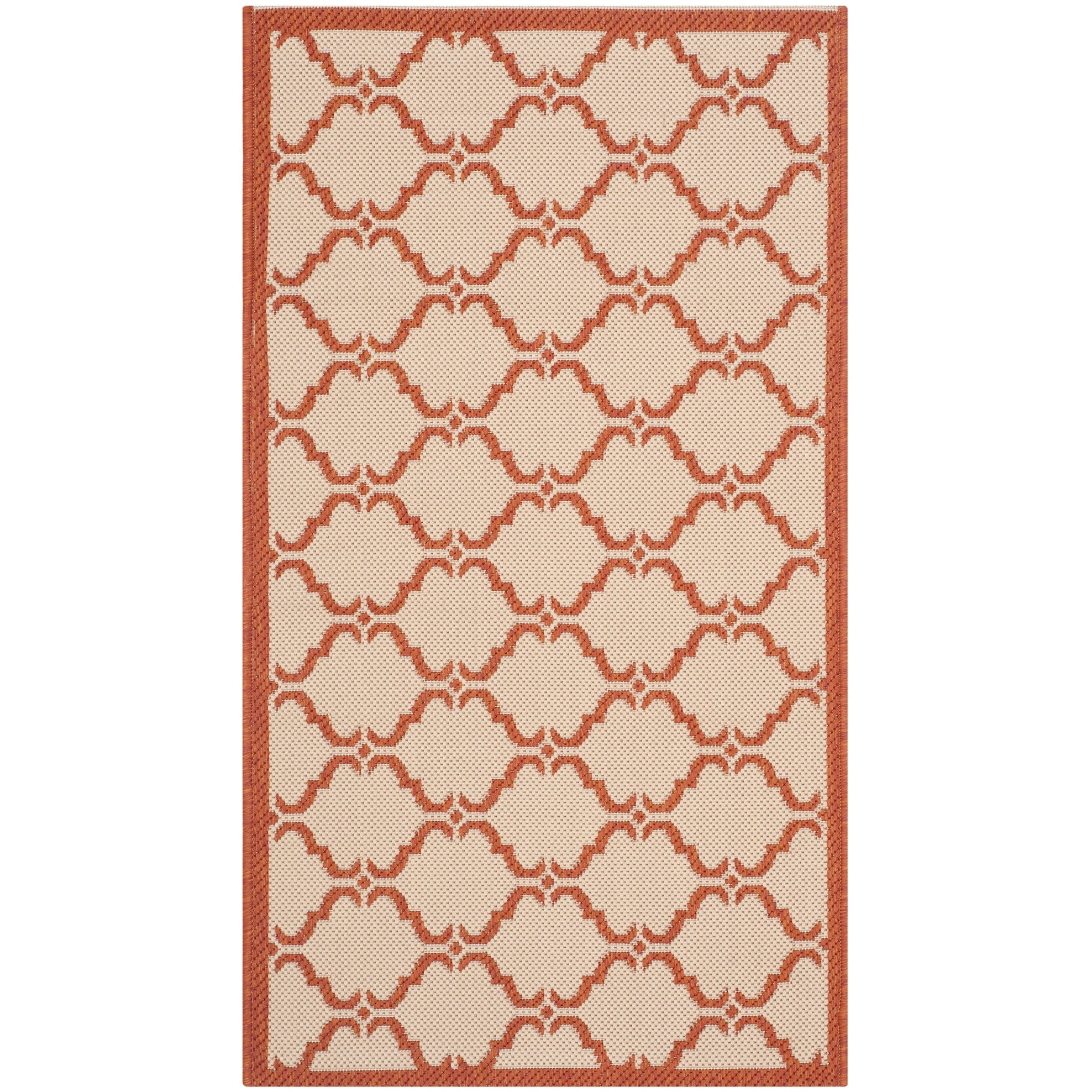 SAFAVIEH Courtyard Charleen Indoor/ Outdoor Waterproof Patio Backyard Rug