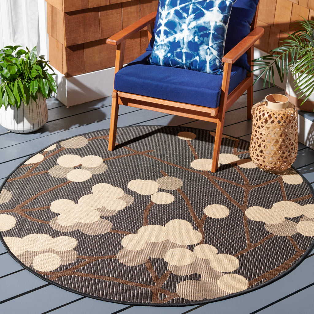 SAFAVIEH Courtyard Delois Indoor/ Outdoor Waterproof Patio Backyard Rug