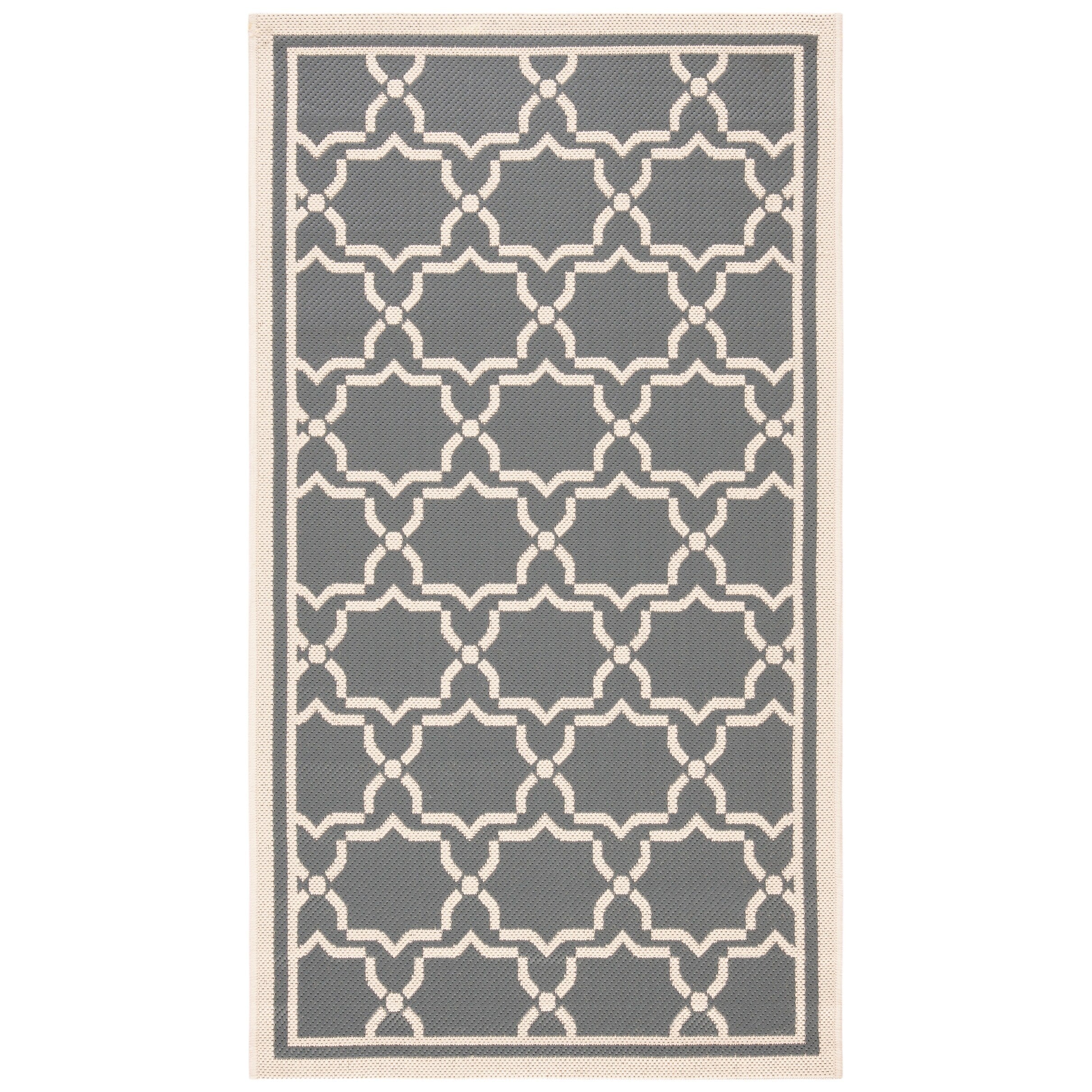 SAFAVIEH Courtyard Gulsin Indoor/ Outdoor Waterproof Patio Backyard Rug