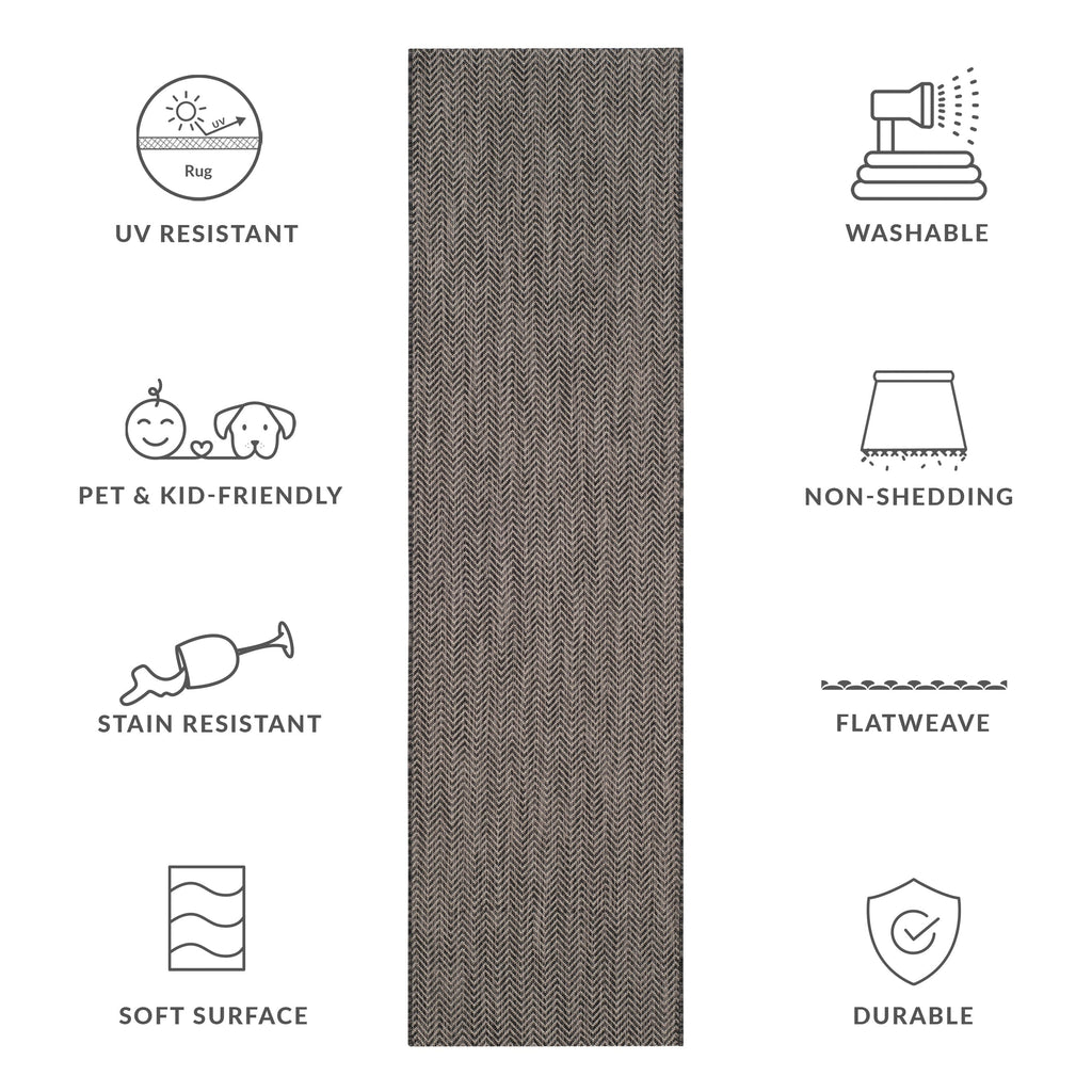 SAFAVIEH Courtyard Ilmur Indoor/ Outdoor Waterproof Patio Backyard Rug