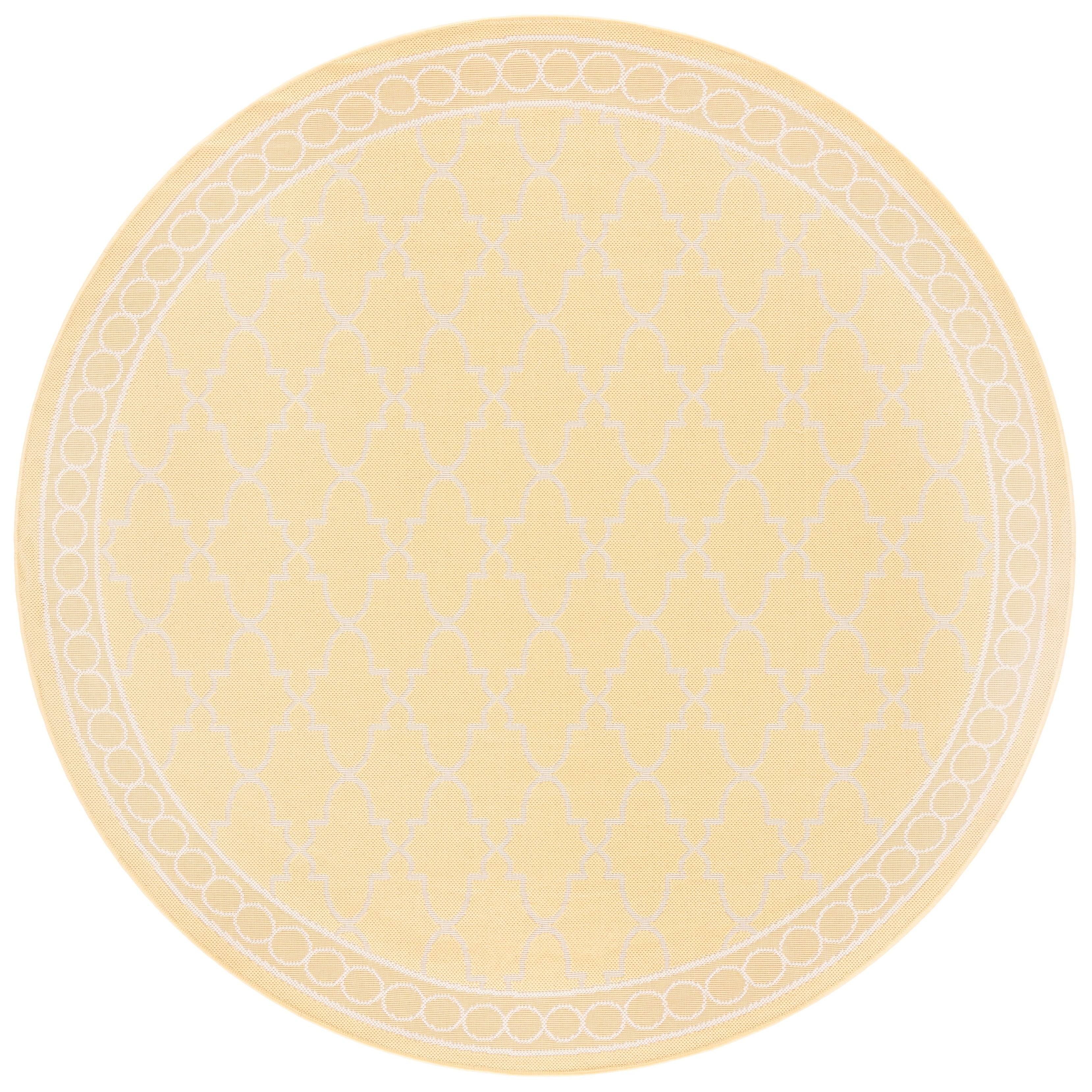 SAFAVIEH Courtyard Janell Trellis Indoor/ Outdoor Waterproof Patio Backyard Rug