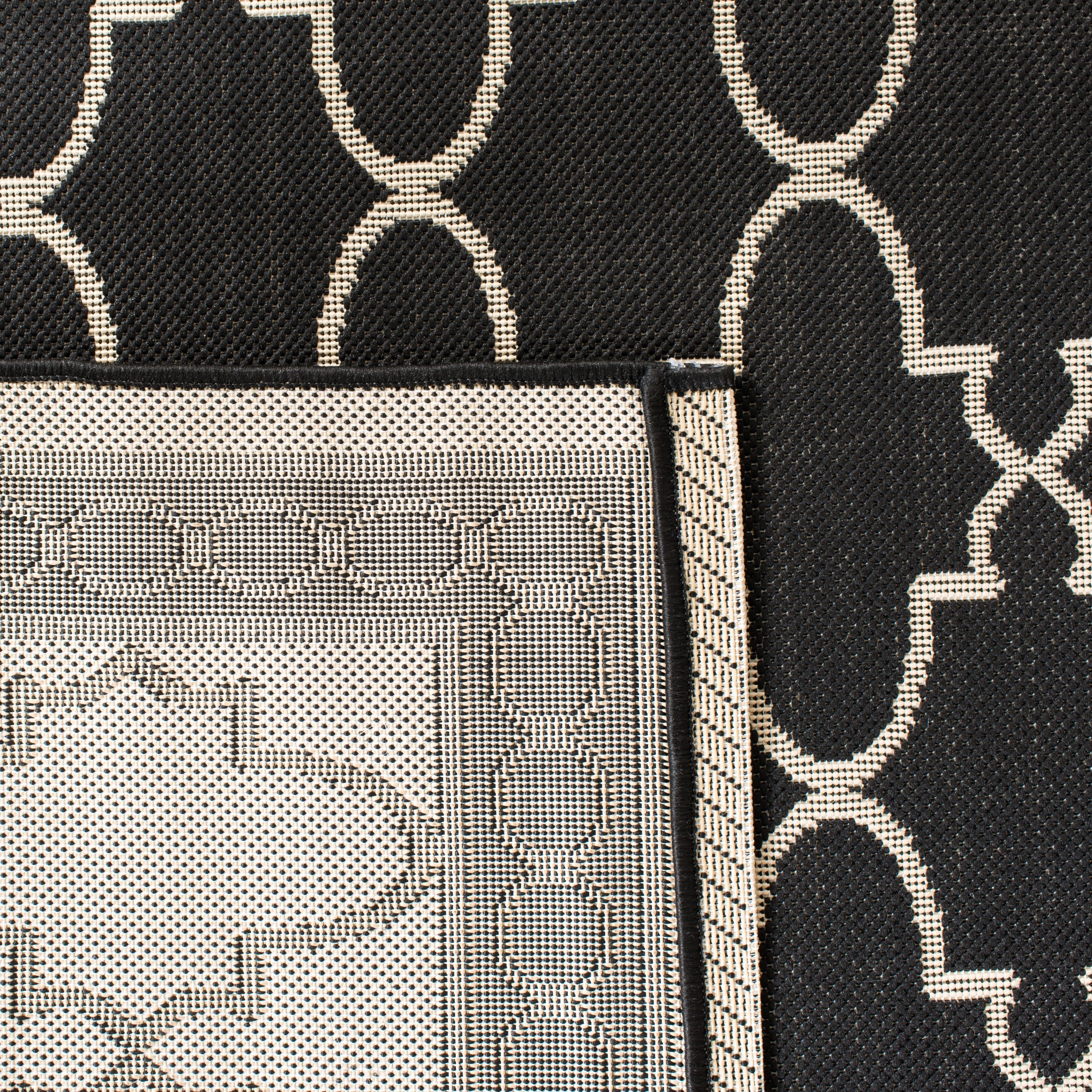 SAFAVIEH Courtyard Janell Trellis Indoor/ Outdoor Waterproof Patio Backyard Rug