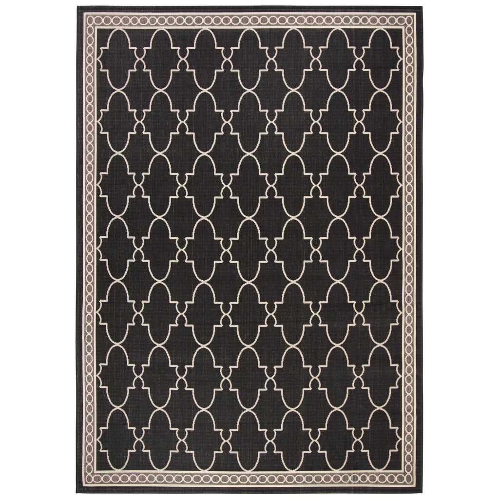 SAFAVIEH Courtyard Janell Trellis Indoor/ Outdoor Waterproof Patio Backyard Rug