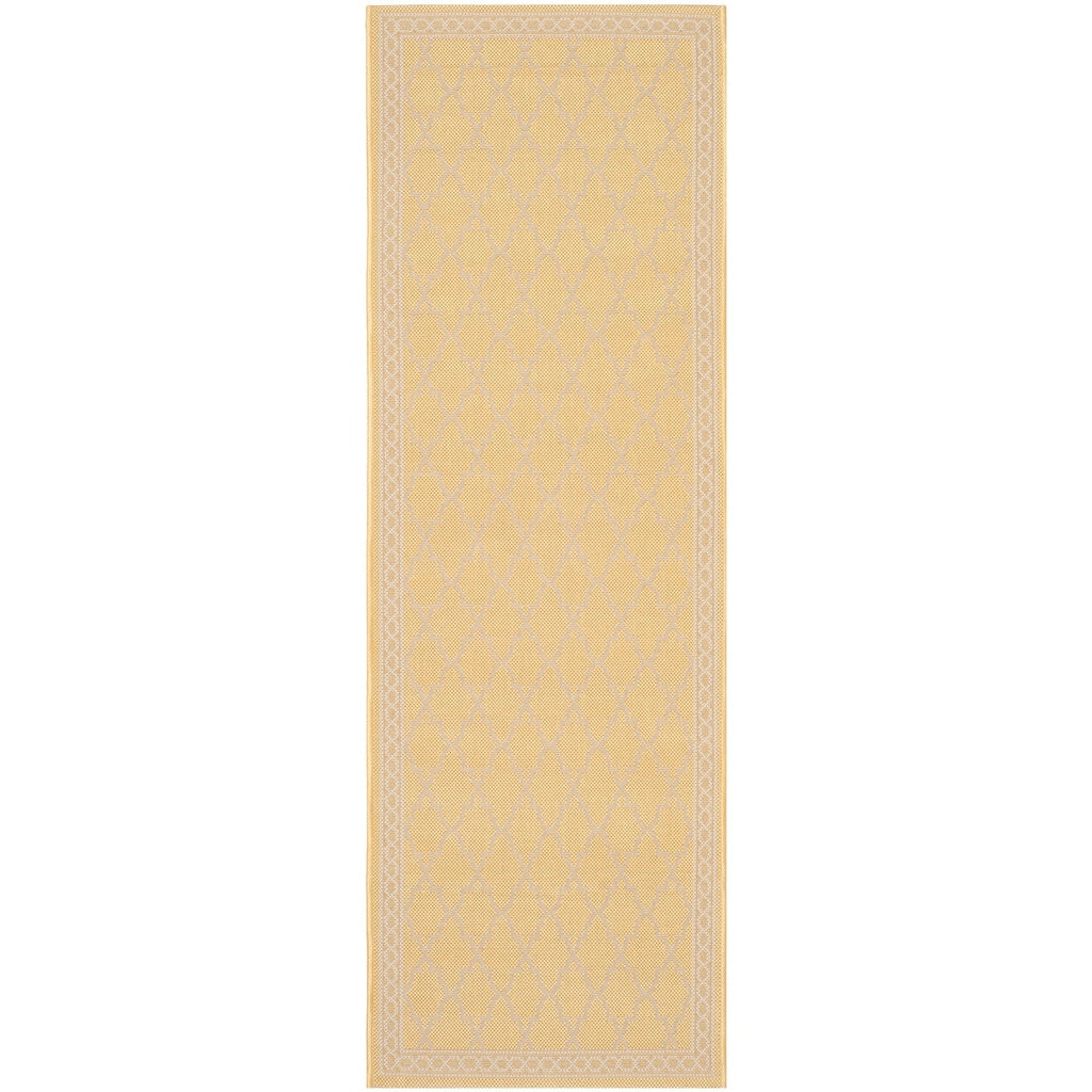 SAFAVIEH Courtyard Janell Trellis Indoor/ Outdoor Waterproof Patio Backyard Rug