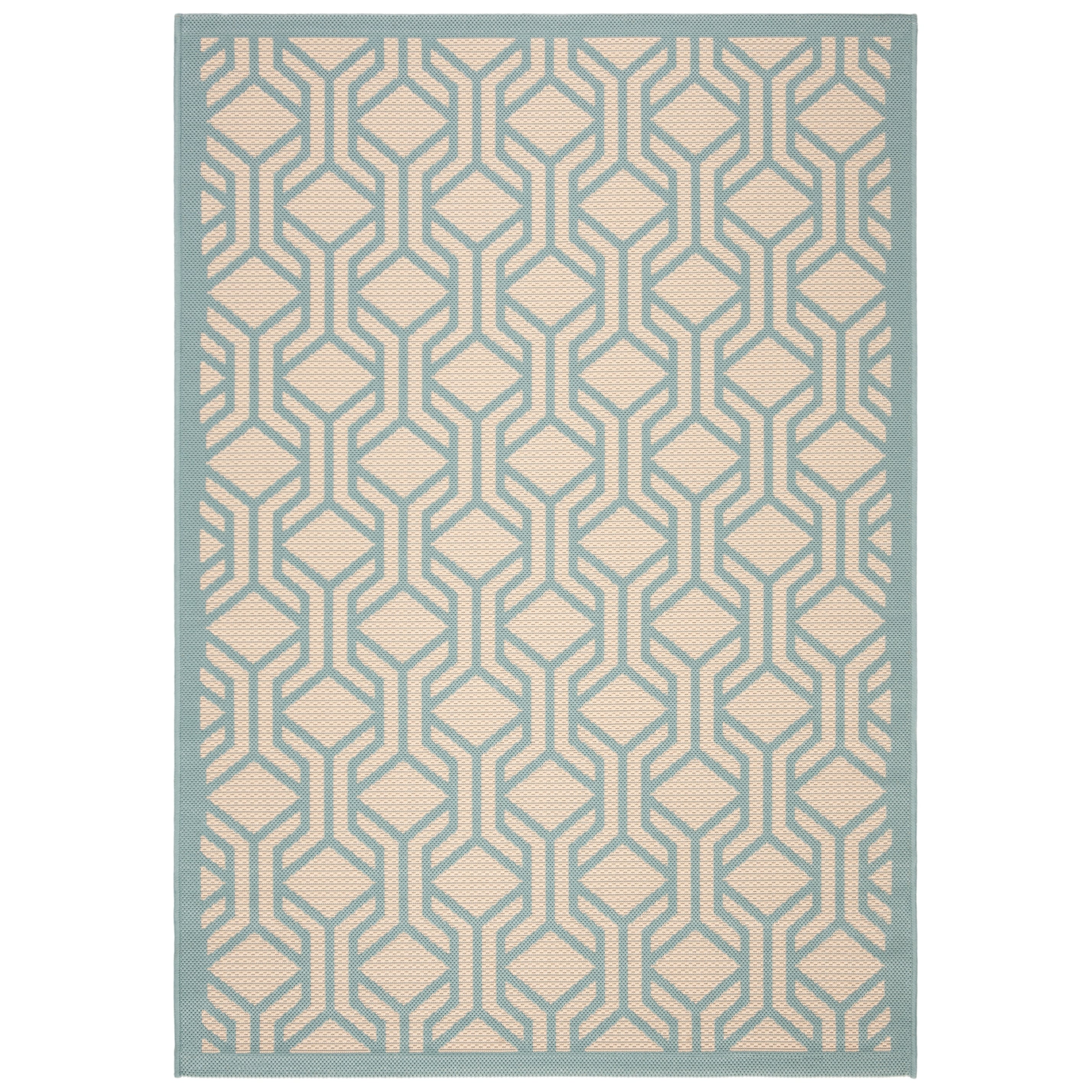 SAFAVIEH Courtyard Jeanine Indoor/ Outdoor Waterproof Patio Backyard Rug