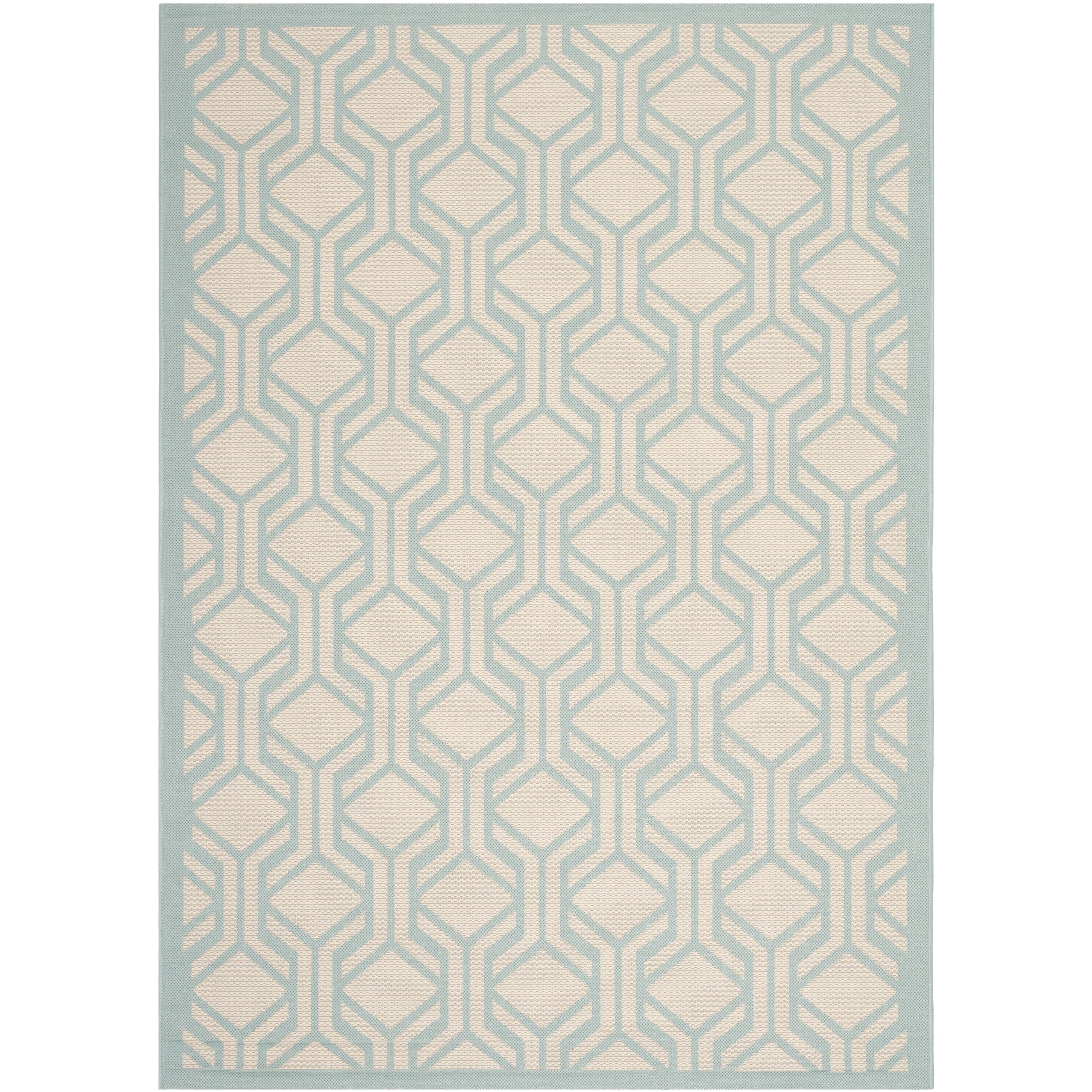 SAFAVIEH Courtyard Jeanine Indoor/ Outdoor Waterproof Patio Backyard Rug