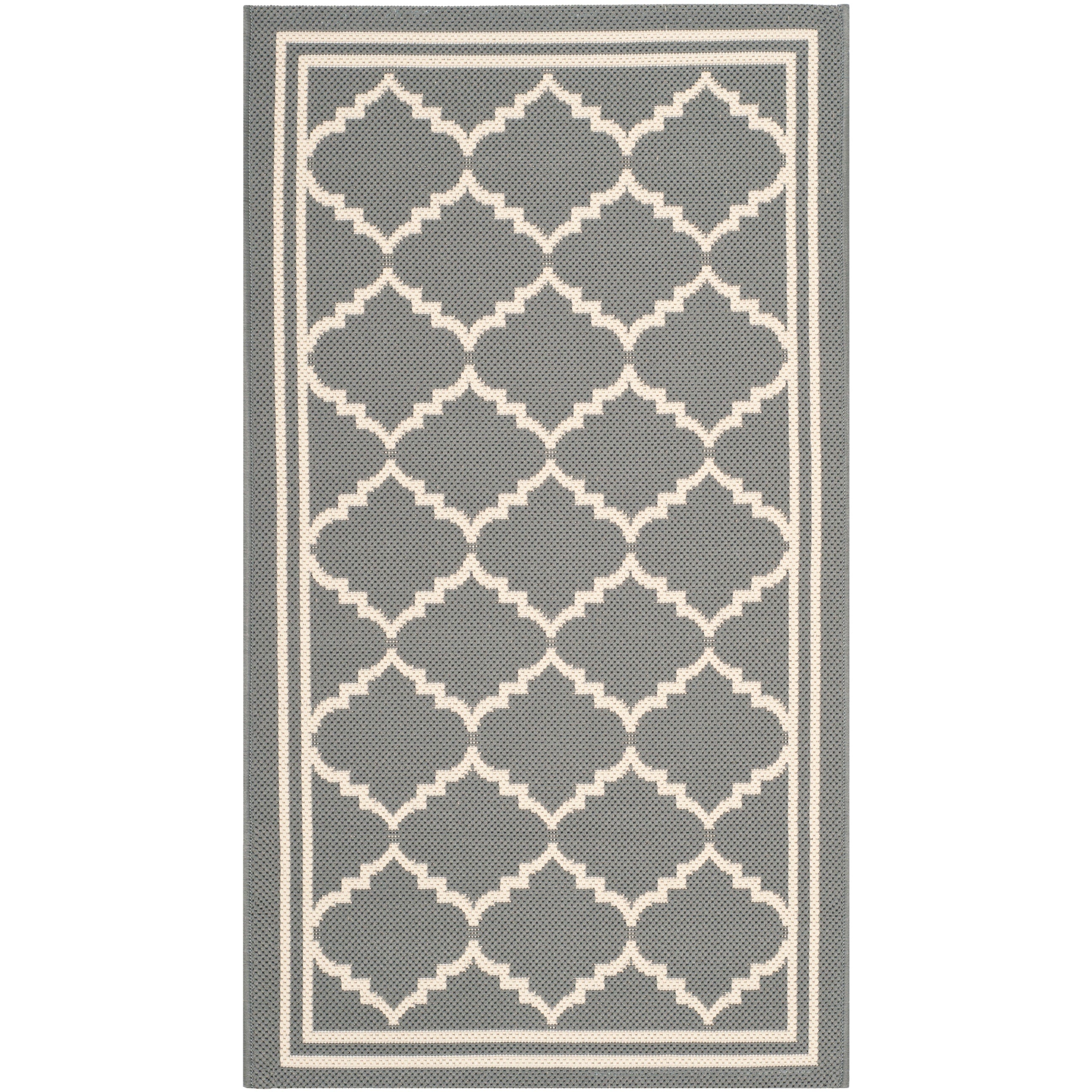 SAFAVIEH Courtyard Kristelle Indoor/ Outdoor Waterproof Patio Backyard Rug