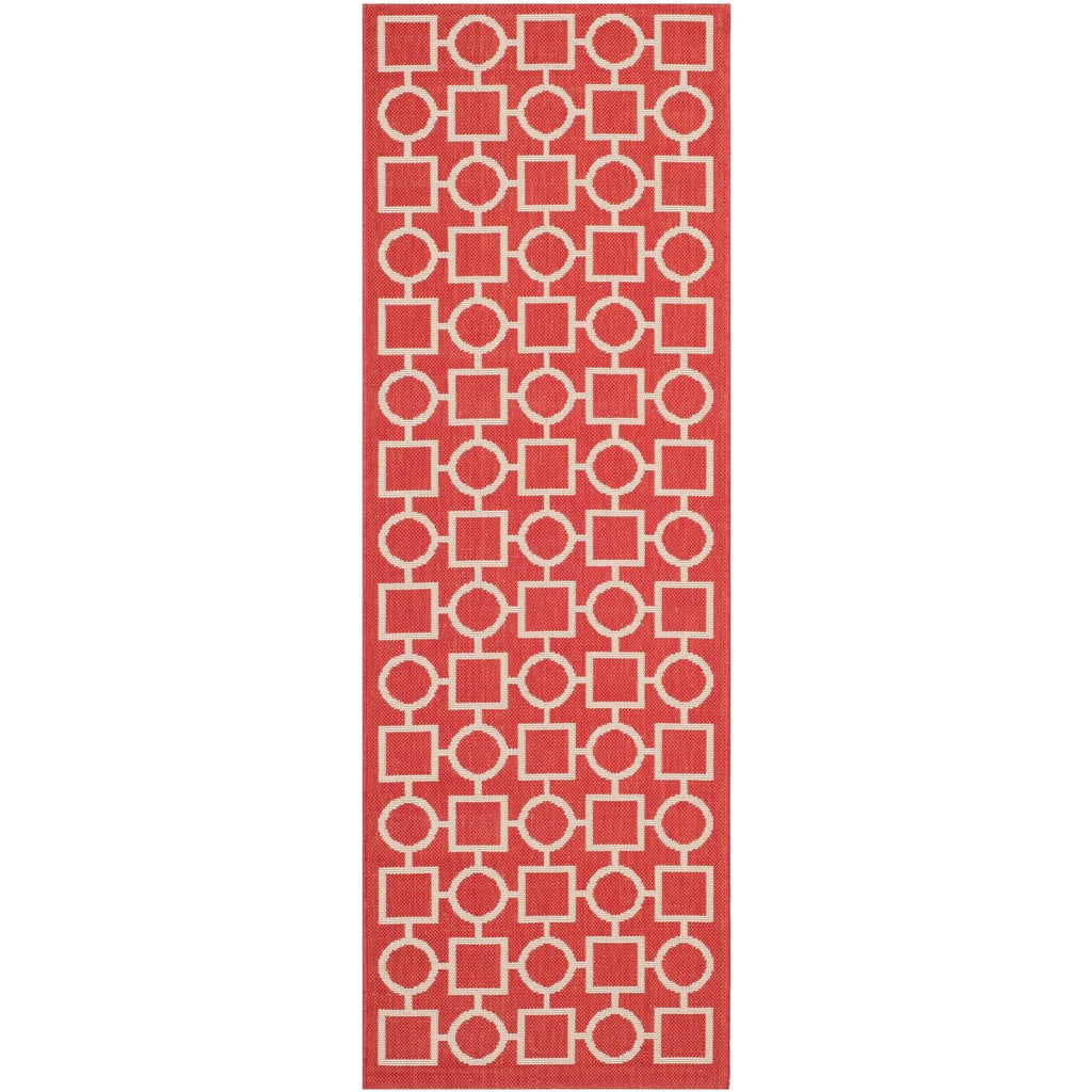 Tapis de jardin/terrasse imperméable SAFAVIEH Courtyard Lilya