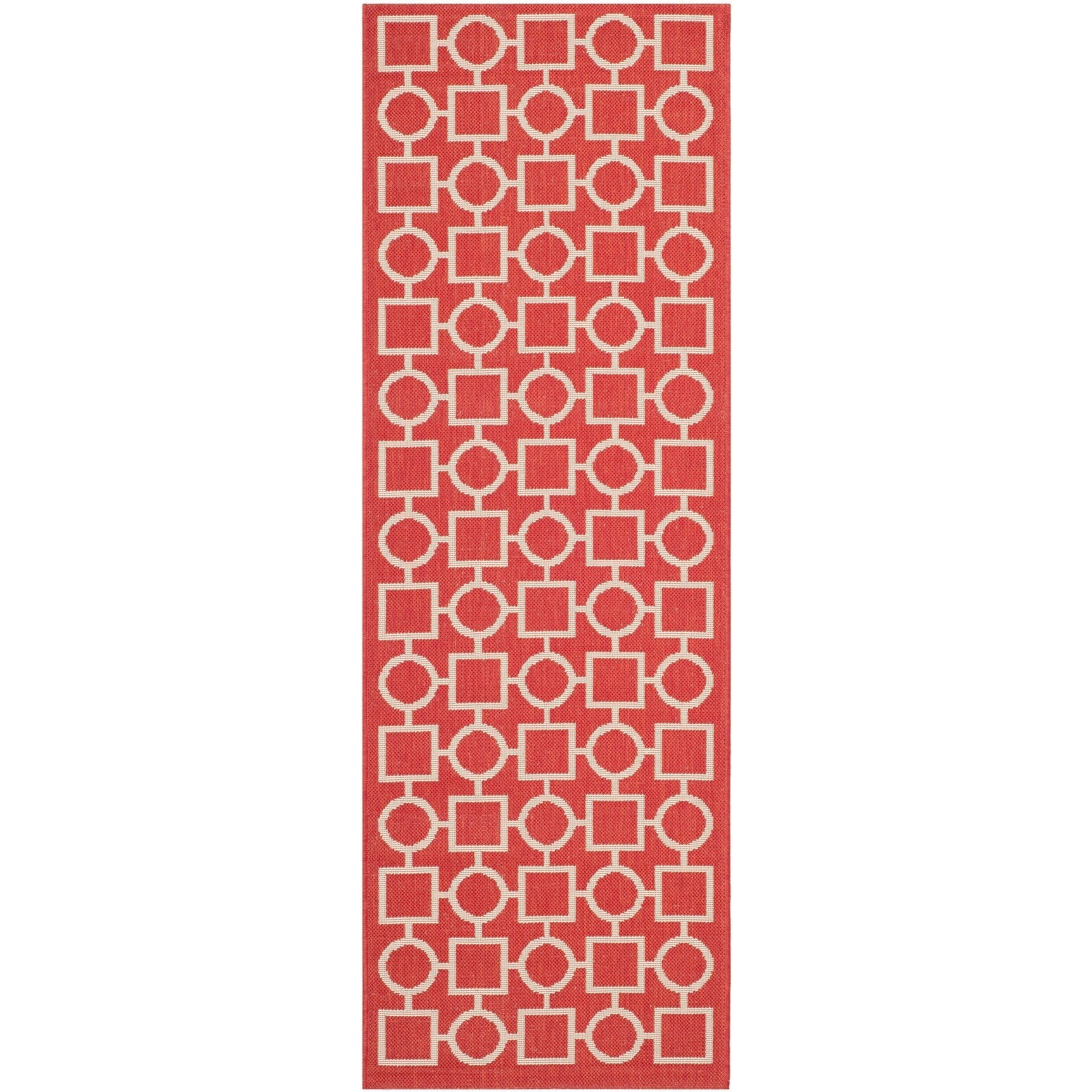 Tapis de jardin/terrasse imperméable SAFAVIEH Courtyard Lilya