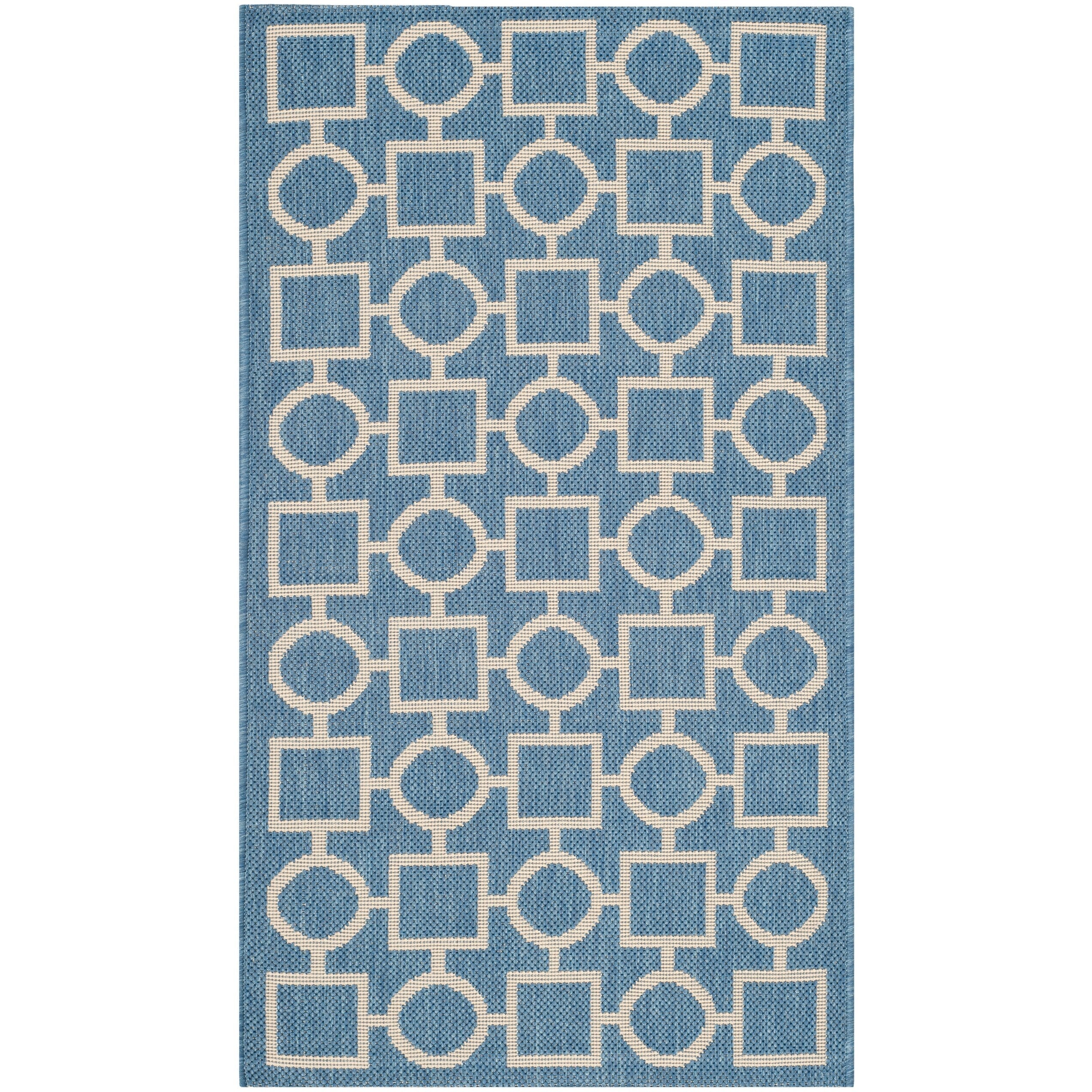 Tapis de jardin/terrasse imperméable SAFAVIEH Courtyard Lilya