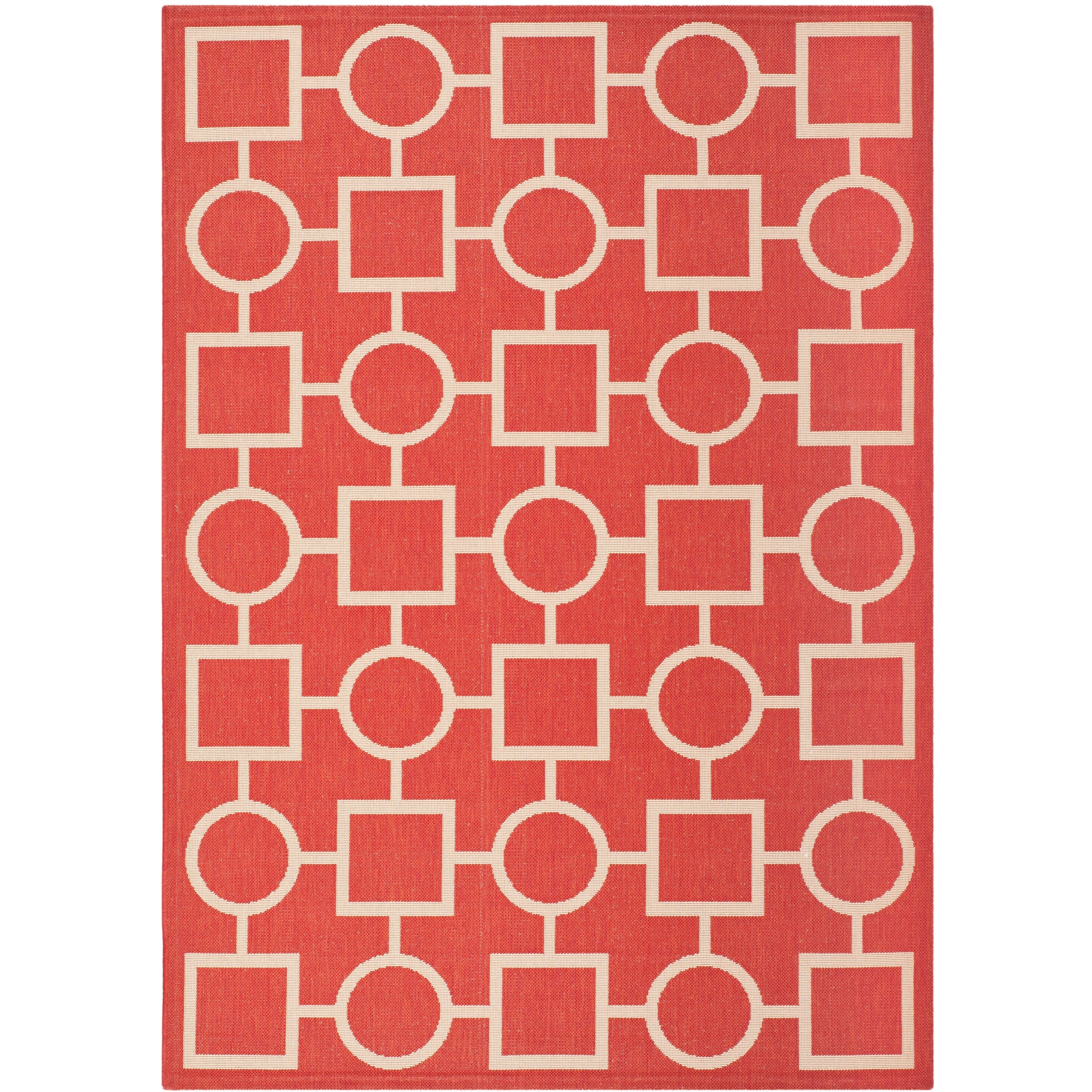 Tapis de jardin/terrasse imperméable SAFAVIEH Courtyard Lilya