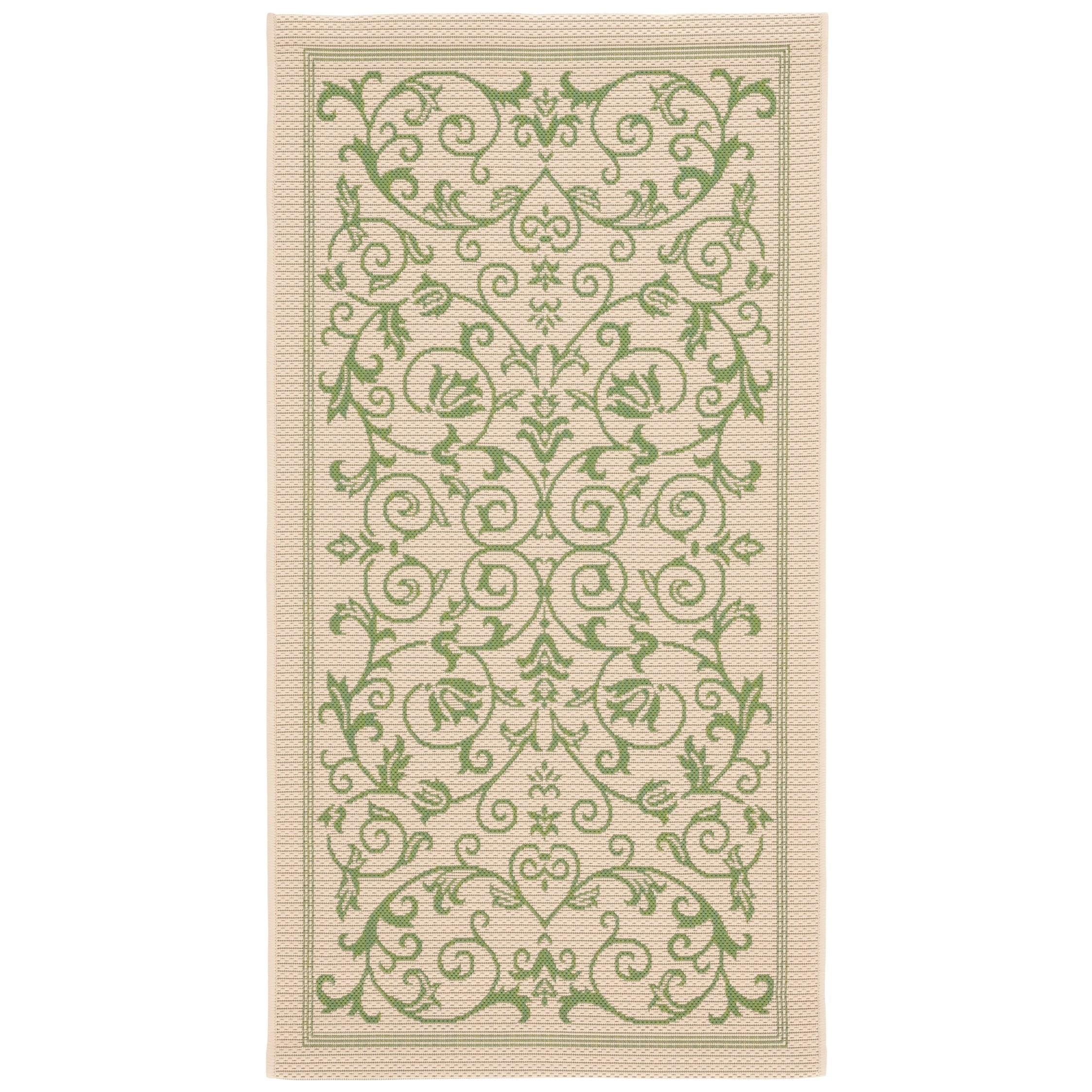 SAFAVIEH Courtyard Miljeta Indoor/ Outdoor Waterproof Patio Backyard Rug