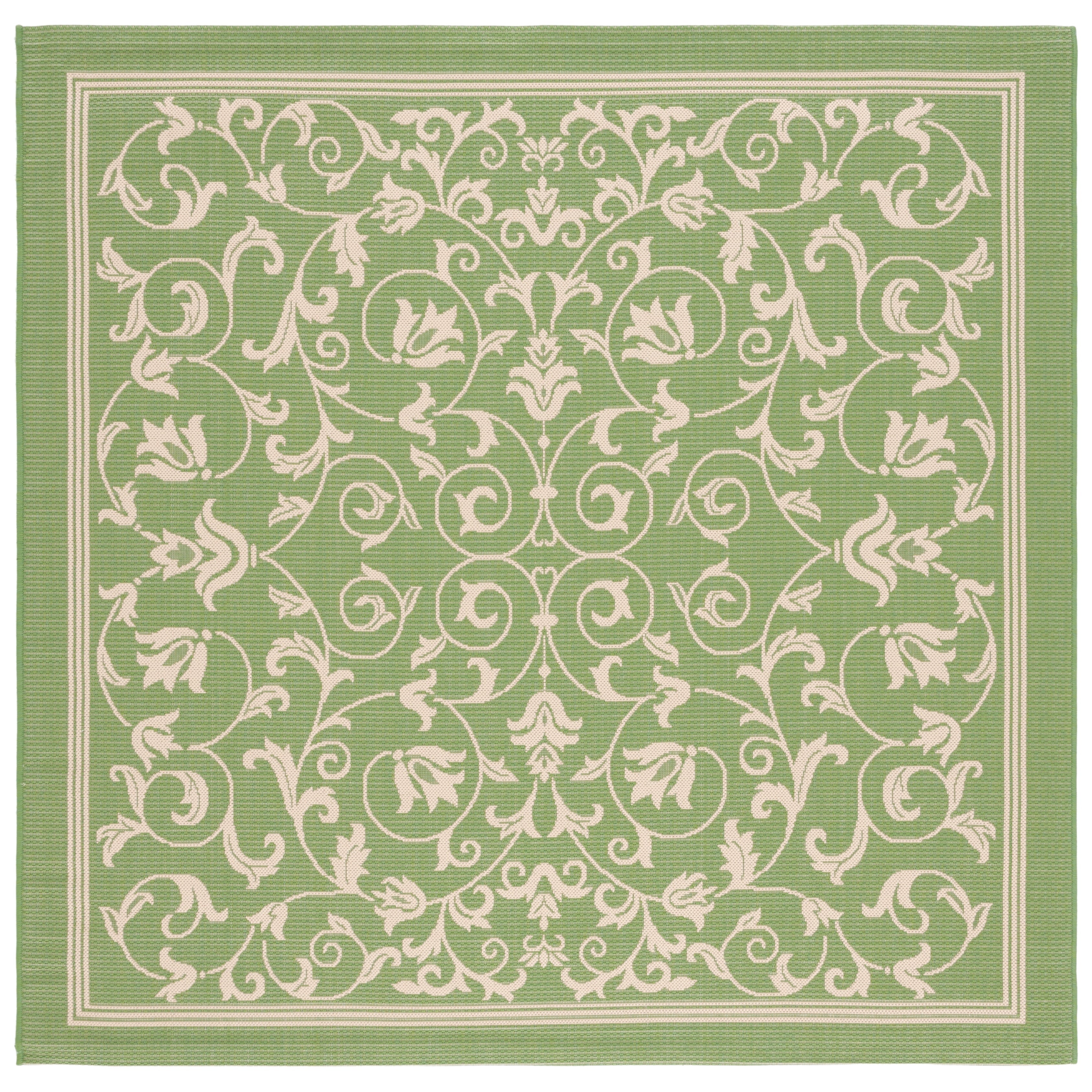 SAFAVIEH Courtyard Miljeta Indoor/ Outdoor Waterproof Patio Backyard Rug