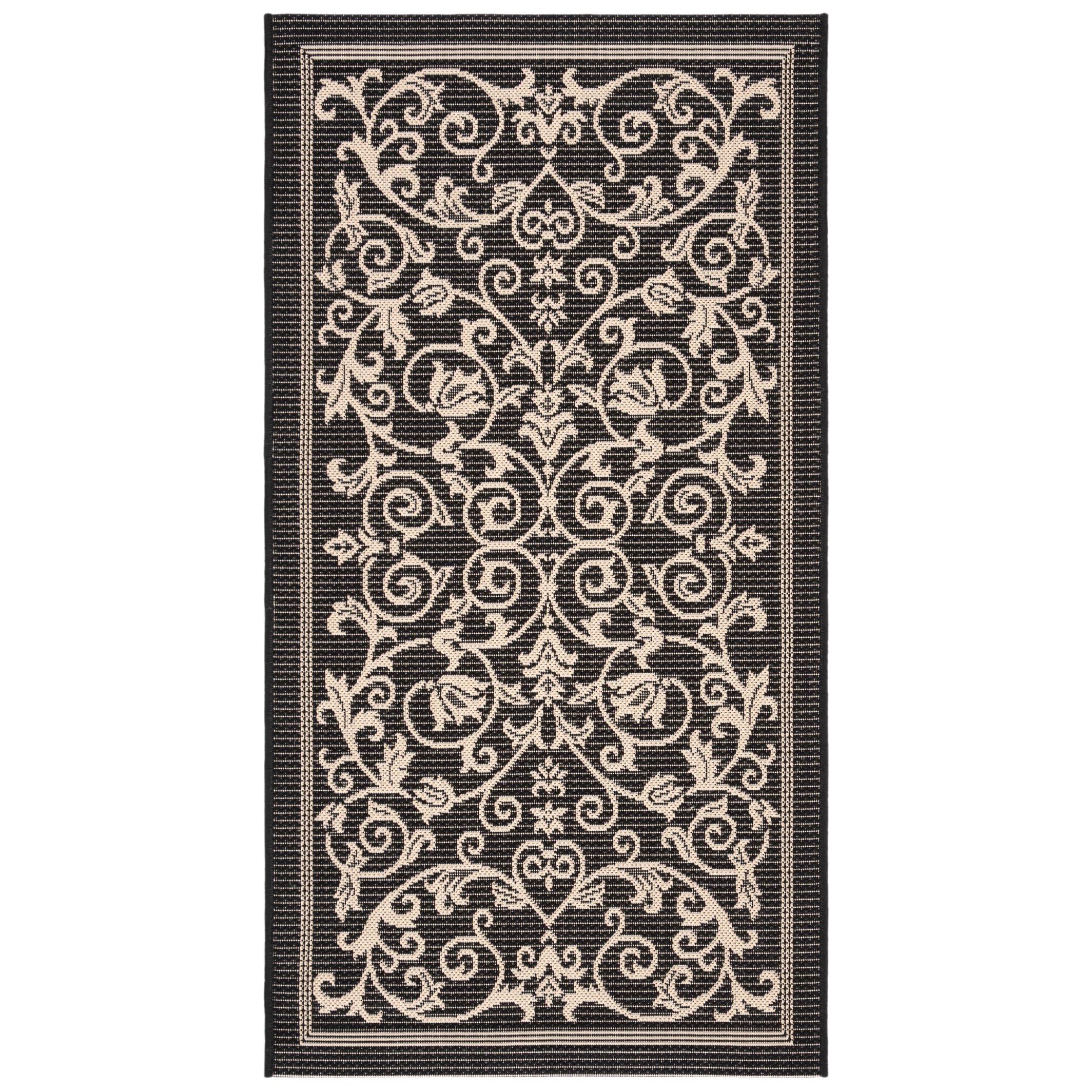 SAFAVIEH Courtyard Miljeta Indoor/ Outdoor Waterproof Patio Backyard Rug