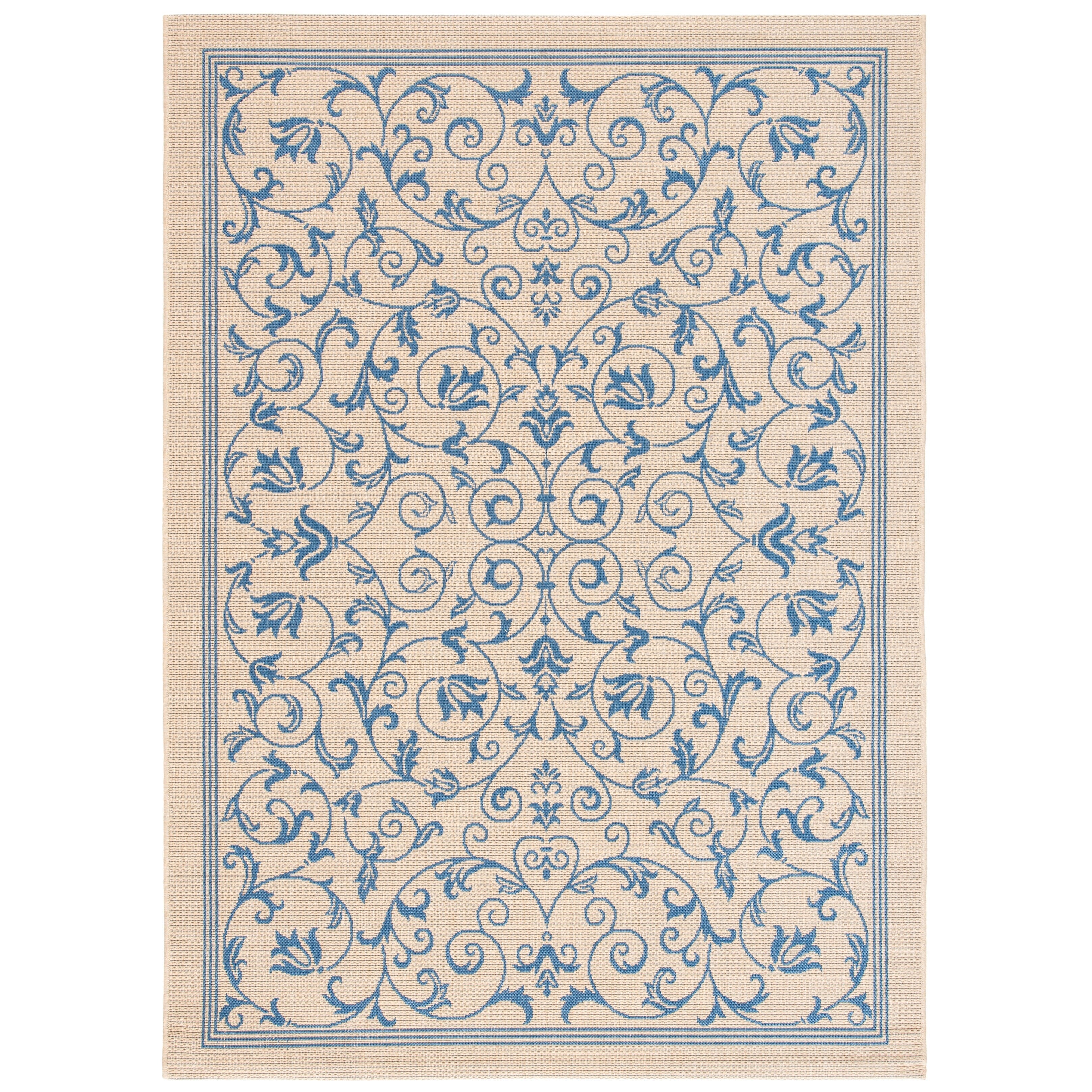 SAFAVIEH Courtyard Miljeta Indoor/ Outdoor Waterproof Patio Backyard Rug