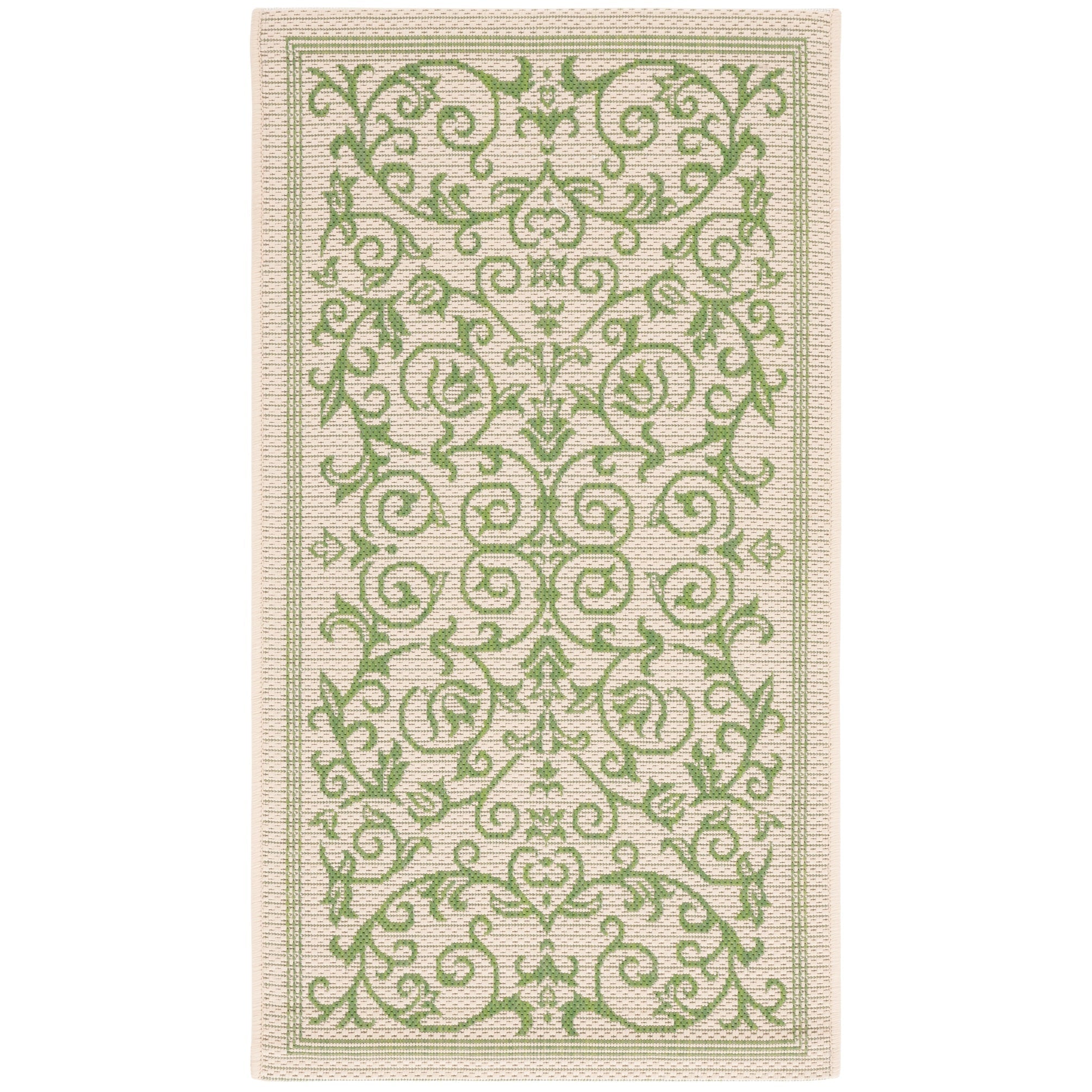 SAFAVIEH Courtyard Miljeta Indoor/ Outdoor Waterproof Patio Backyard Rug