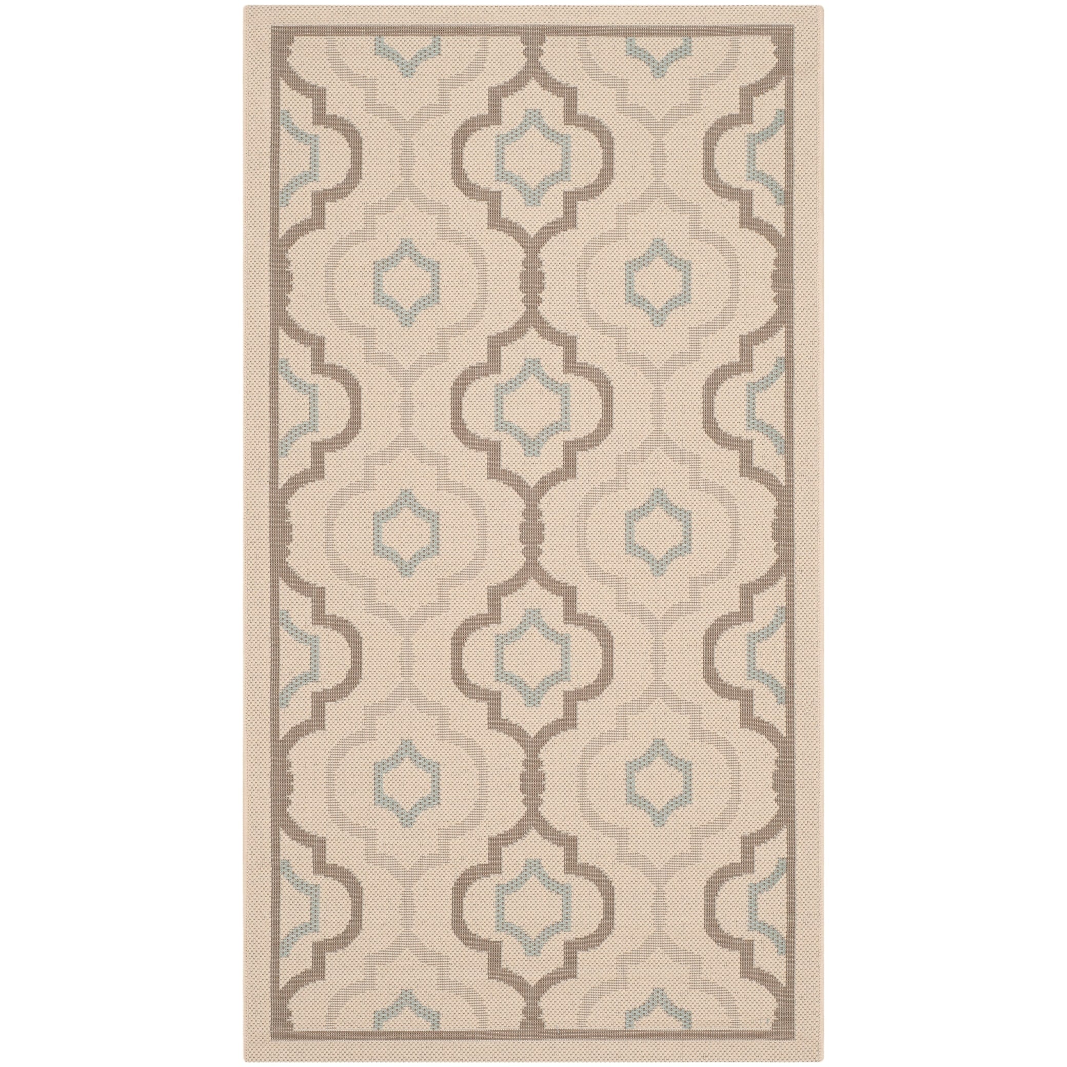 SAFAVIEH Courtyard Oyvor Indoor/ Outdoor Waterproof Patio Backyard Rug