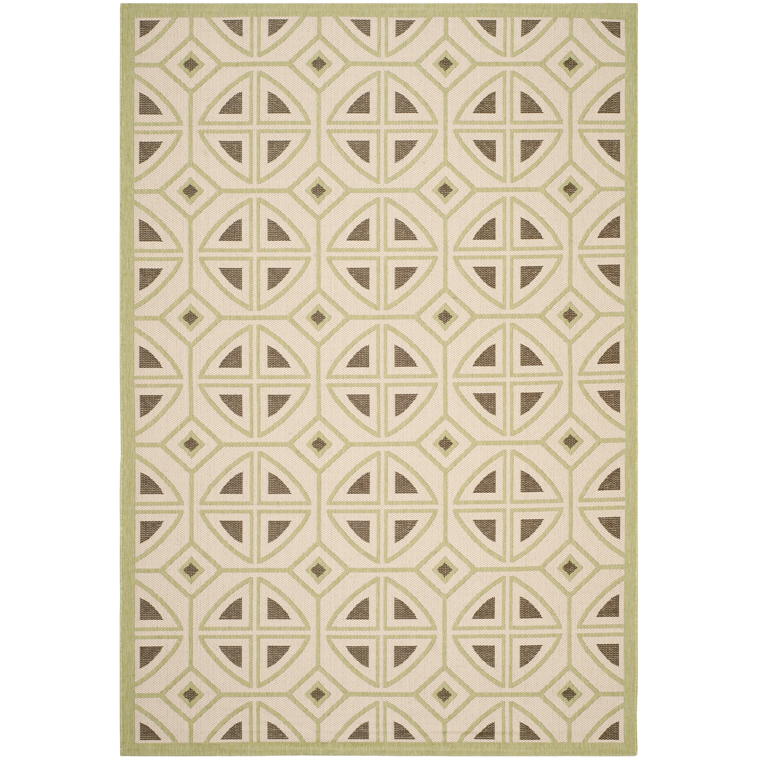SAFAVIEH Courtyard Saundra Indoor/ Outdoor Waterproof Patio Backyard Rug