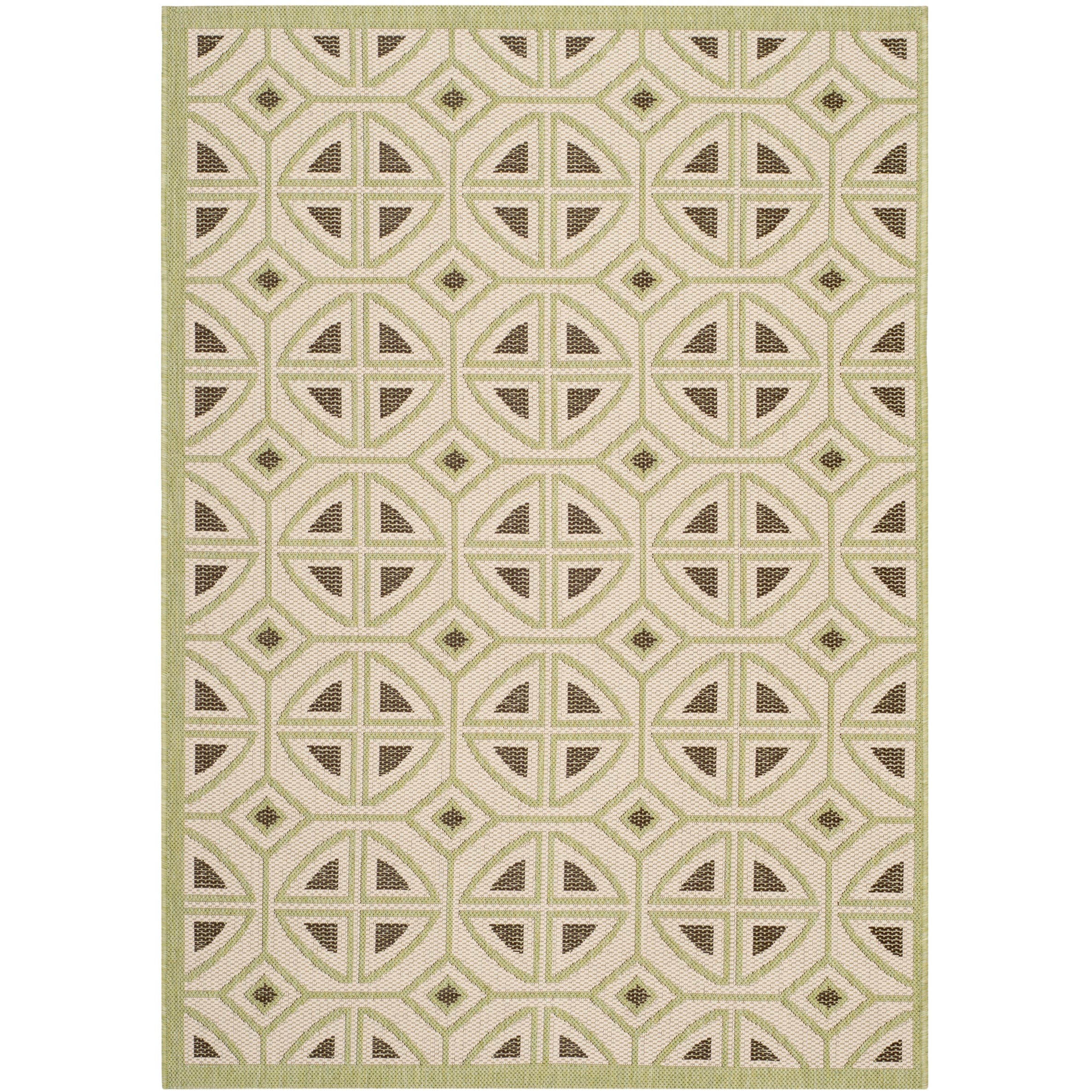 SAFAVIEH Courtyard Saundra Indoor/ Outdoor Waterproof Patio Backyard Rug