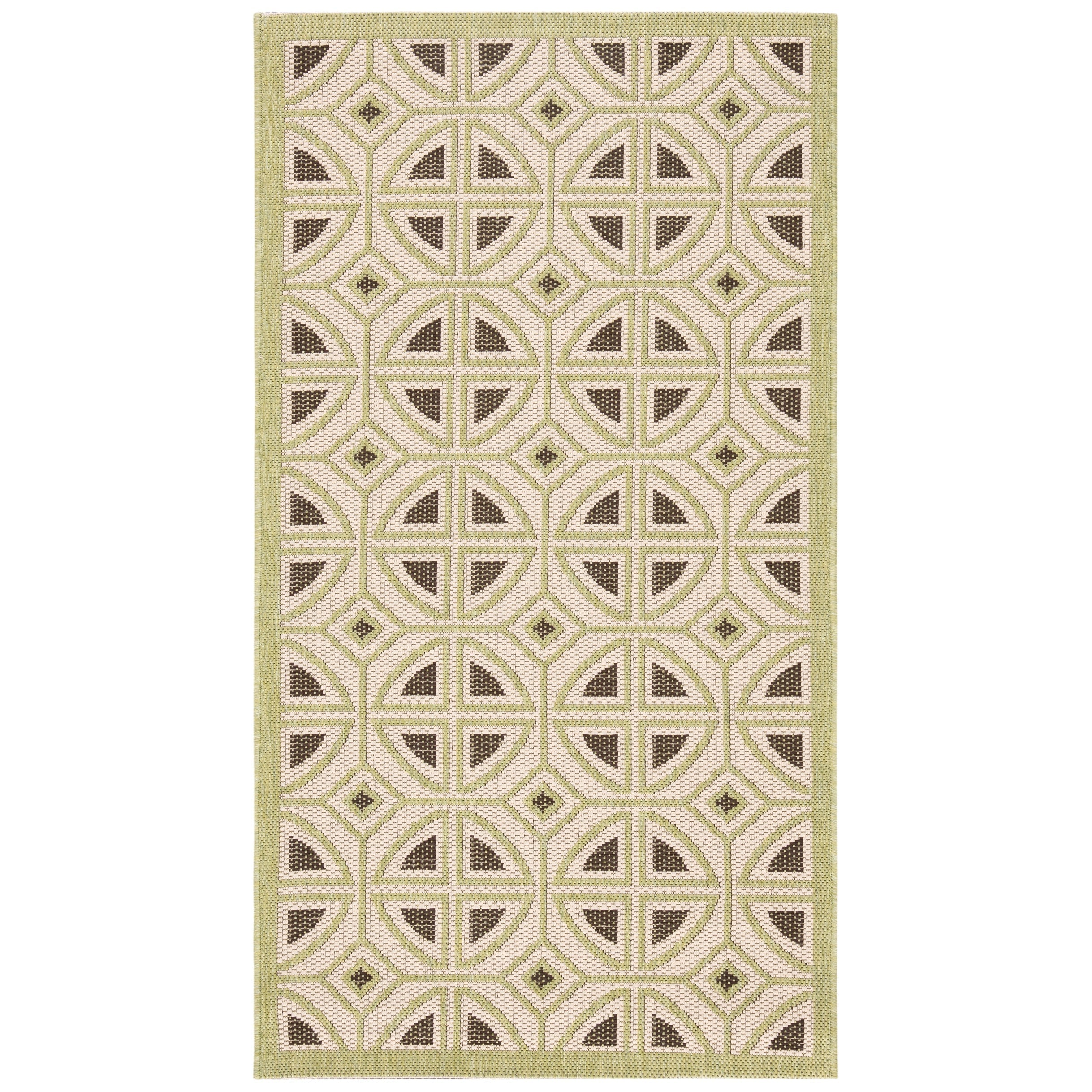 SAFAVIEH Courtyard Saundra Indoor/ Outdoor Waterproof Patio Backyard Rug
