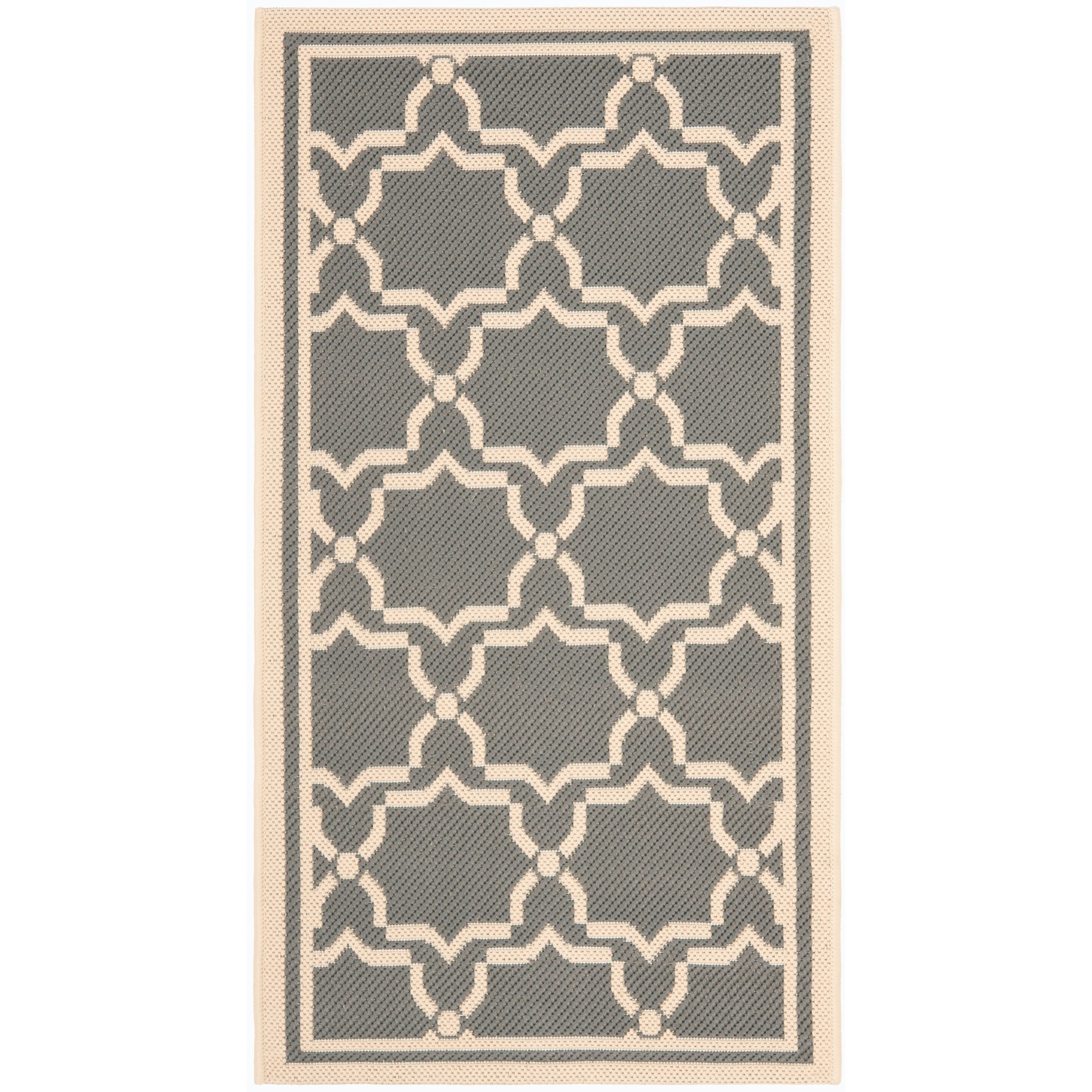 SAFAVIEH Courtyard Thomasina Indoor/ Outdoor Waterproof Patio Backyard Rug