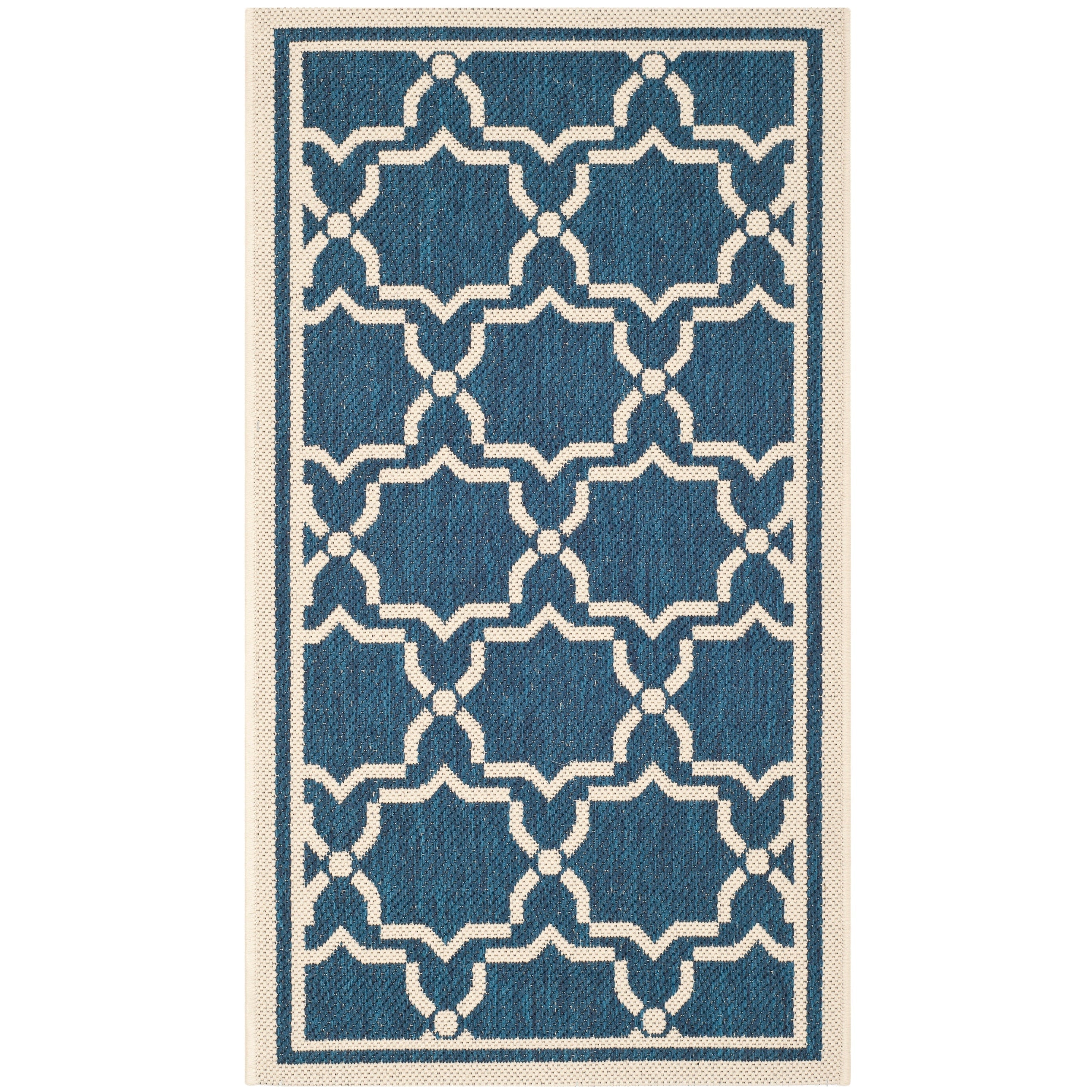 SAFAVIEH Courtyard Thomasina Indoor/ Outdoor Waterproof Patio Backyard Rug