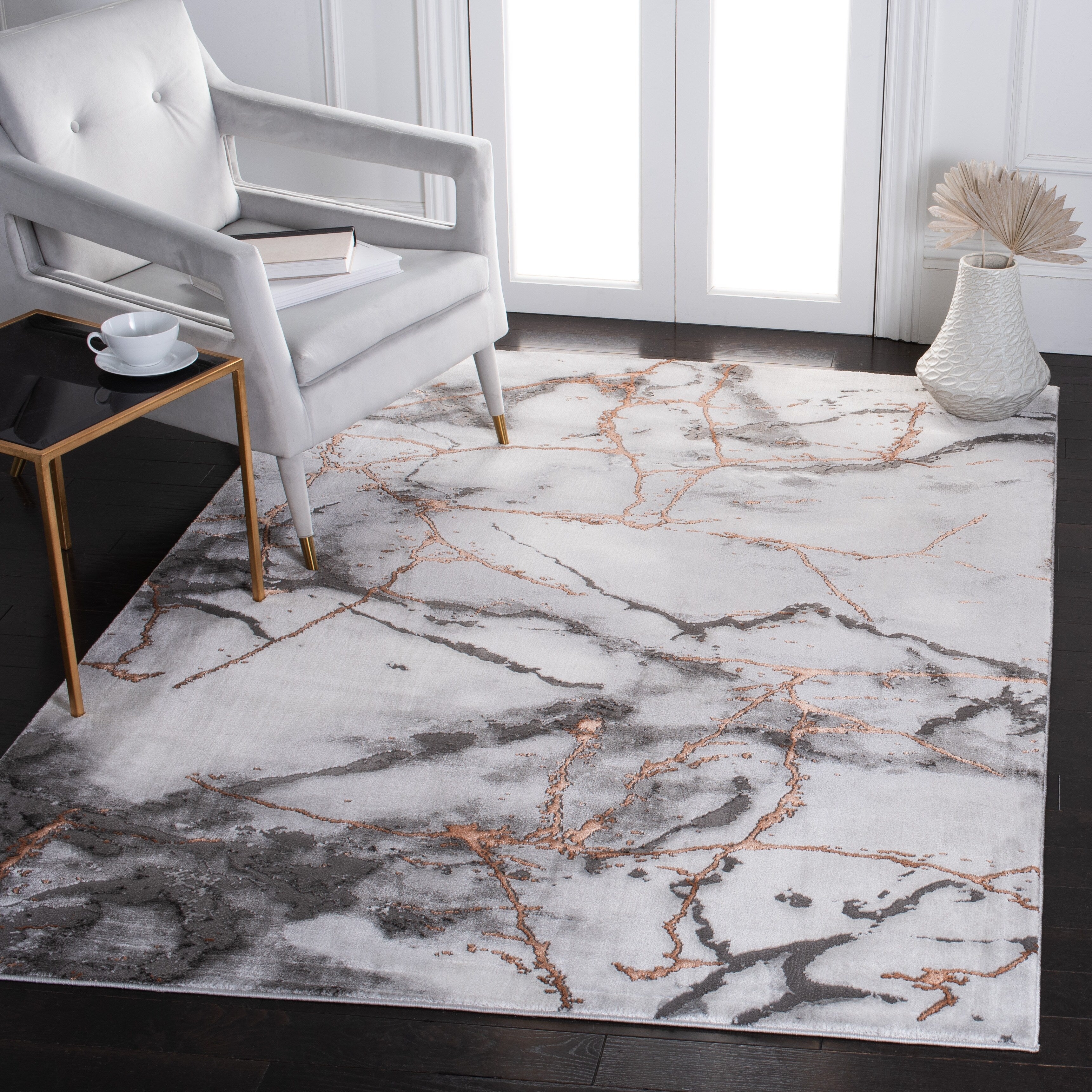 Tapis abstrait moderne SAFAVIEH Craft Miyase