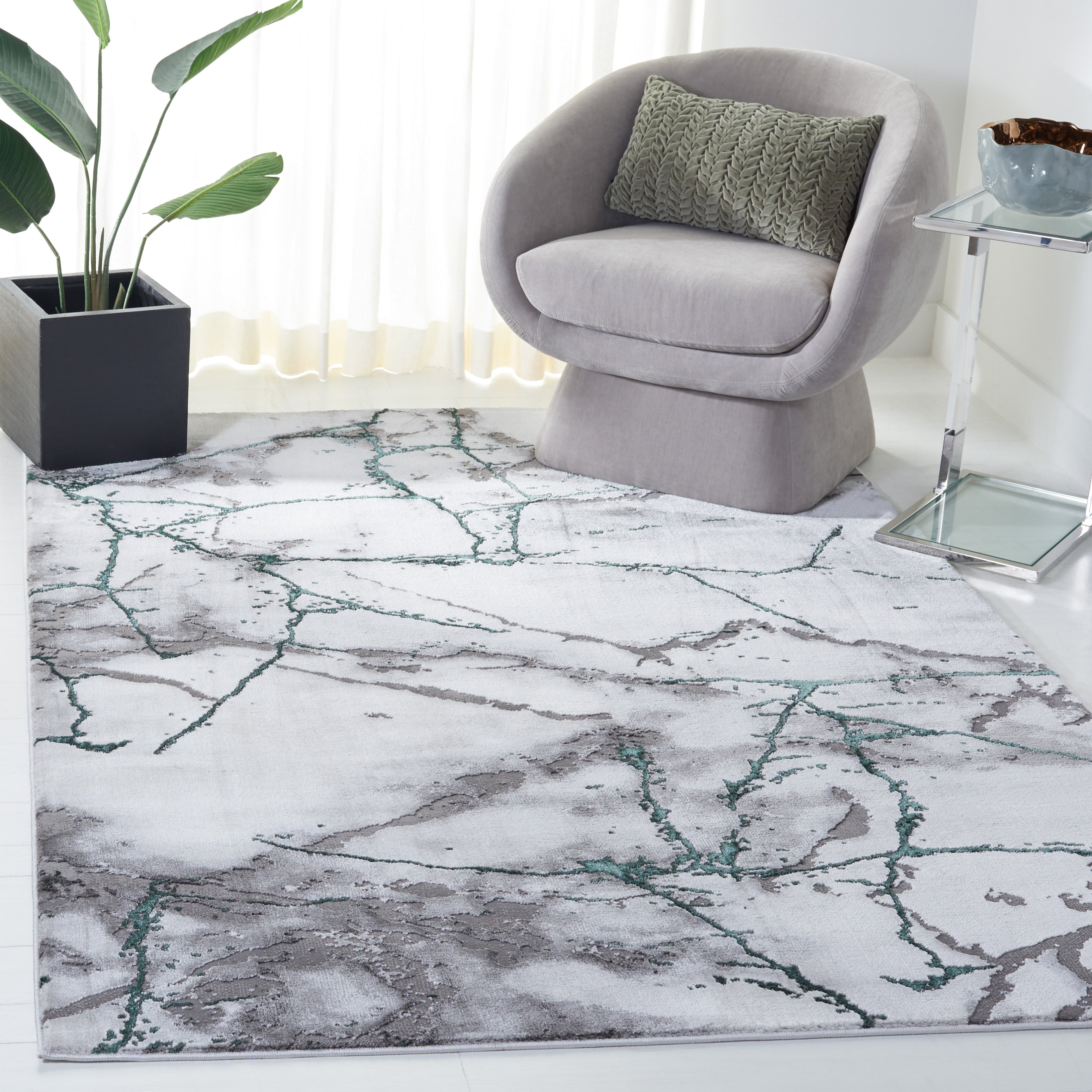 Tapis abstrait moderne SAFAVIEH Craft Miyase