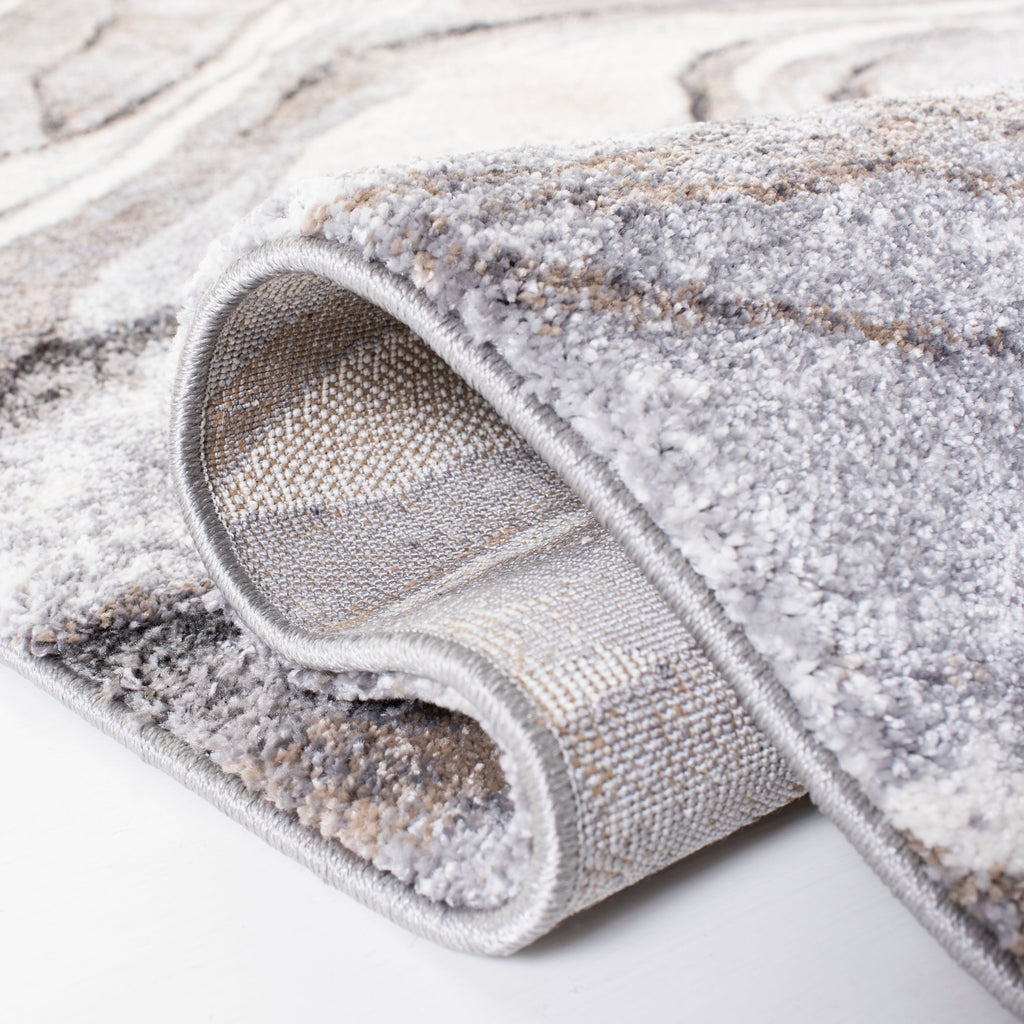 Tapis SAFAVIEH Cyrus Shag Jenica Abstrait 2,5 cm d'épaisseur