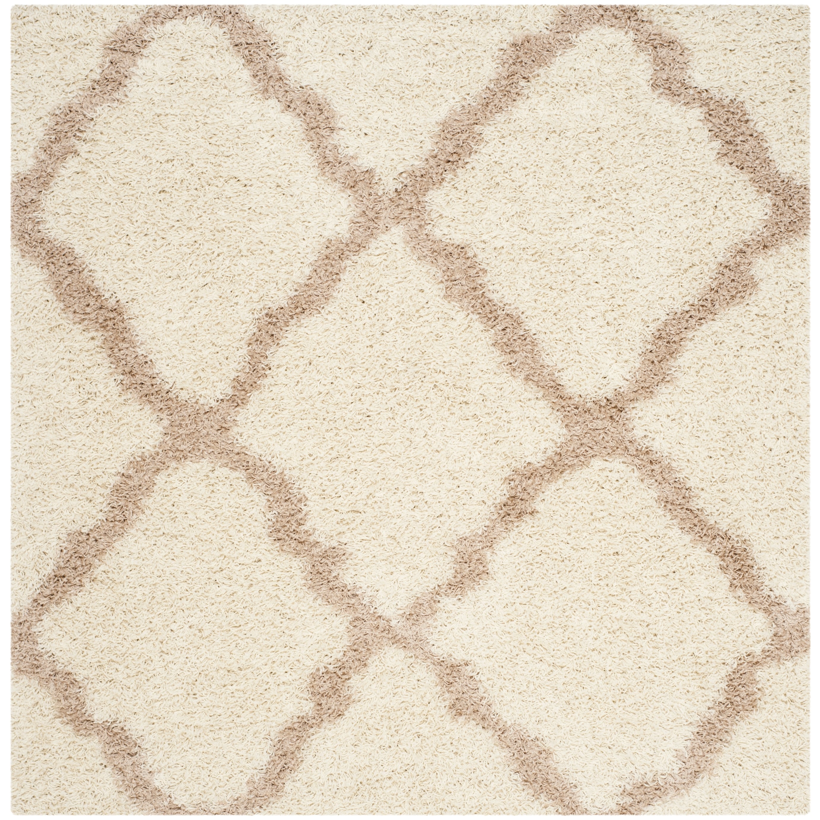 SAFAVIEH Dallas Shag Darina Trellis 1.5-inch Thick Rug