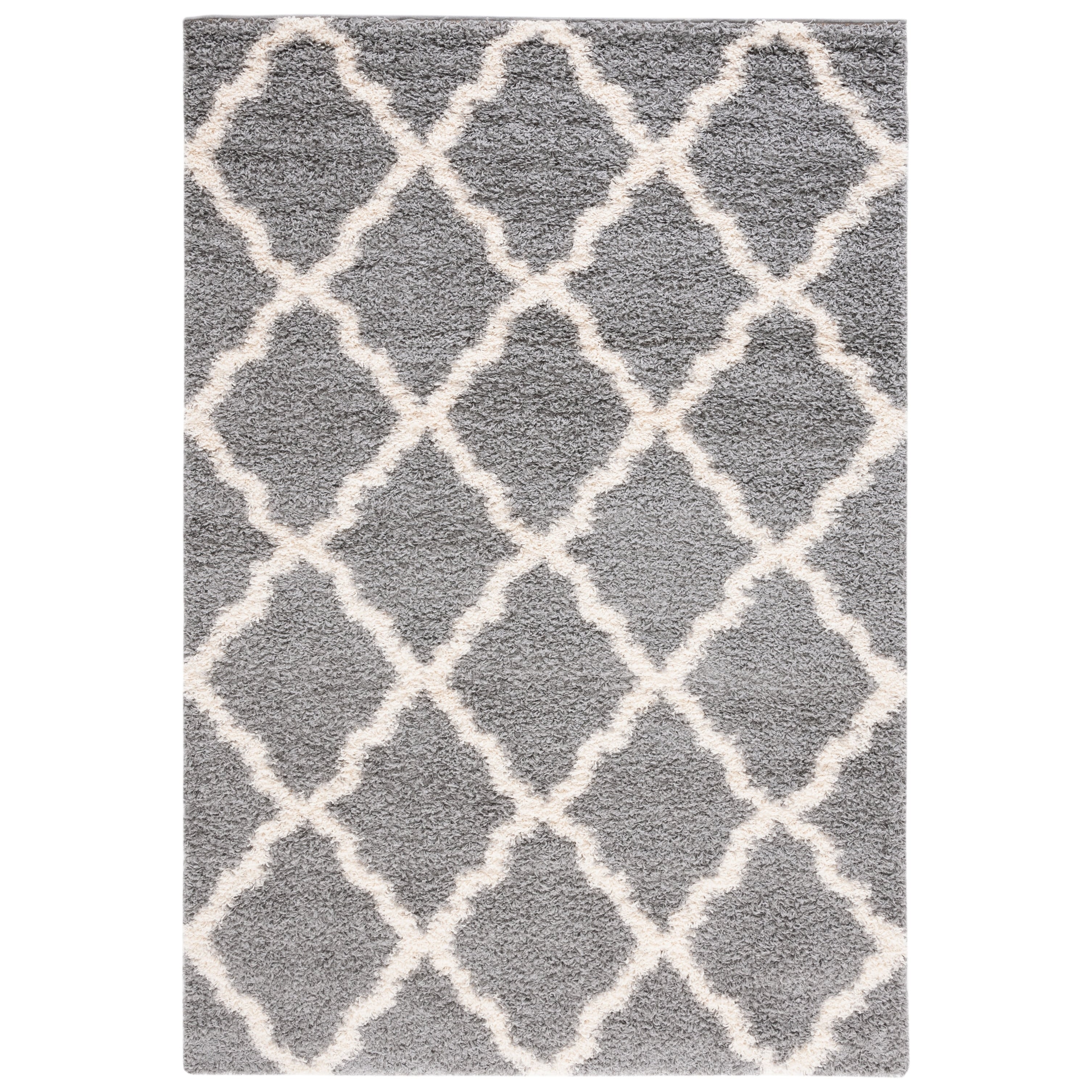 SAFAVIEH Dallas Shag Darina Trellis 1.5-inch Thick Rug