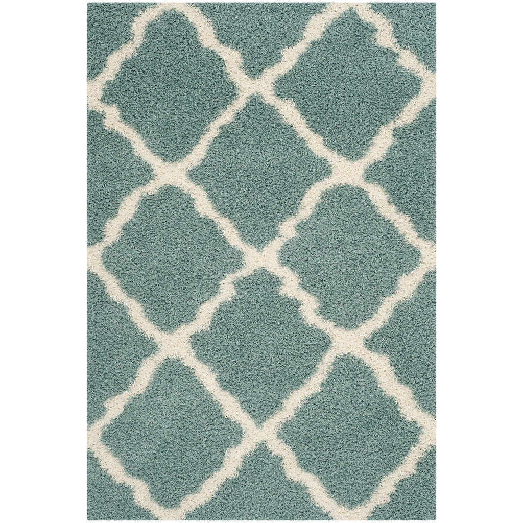 Tapis SAFAVIEH Dallas Shag Darina Trellis de 3,8 cm d'épaisseur