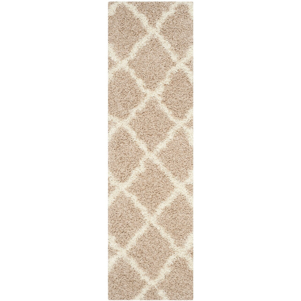 Tapis SAFAVIEH Dallas Shag Darina Trellis de 3,8 cm d'épaisseur