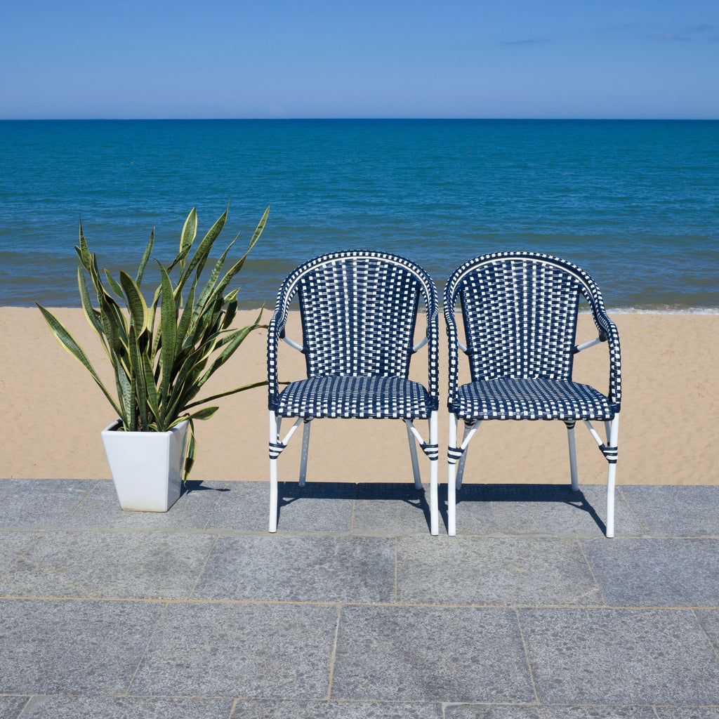 SAFAVIEH Doreth Arm Chair (Set of 2) - 23Wx36Dx25H