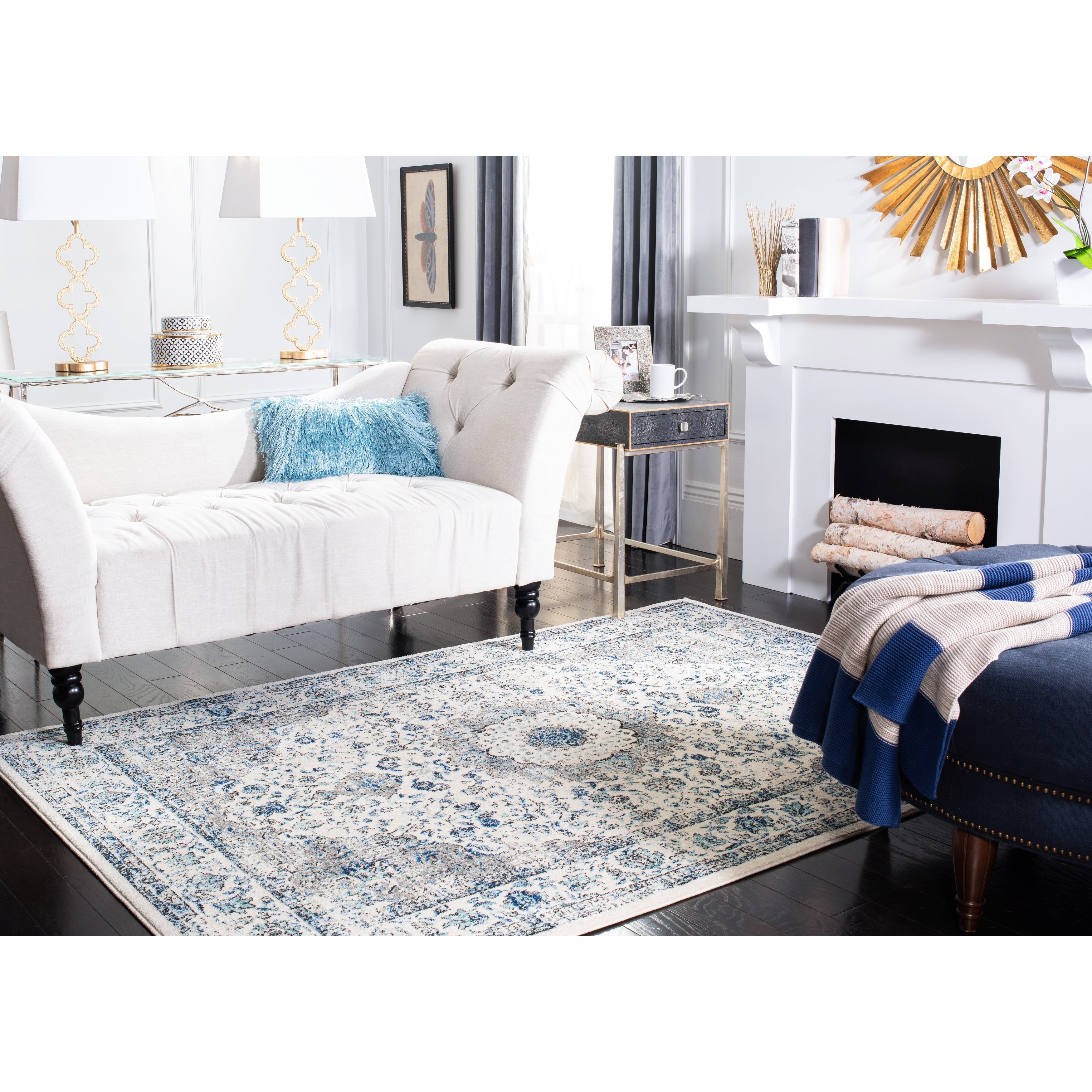 SAFAVIEH Evoke Jentje Vintage Shabby Chic Oriental Rug