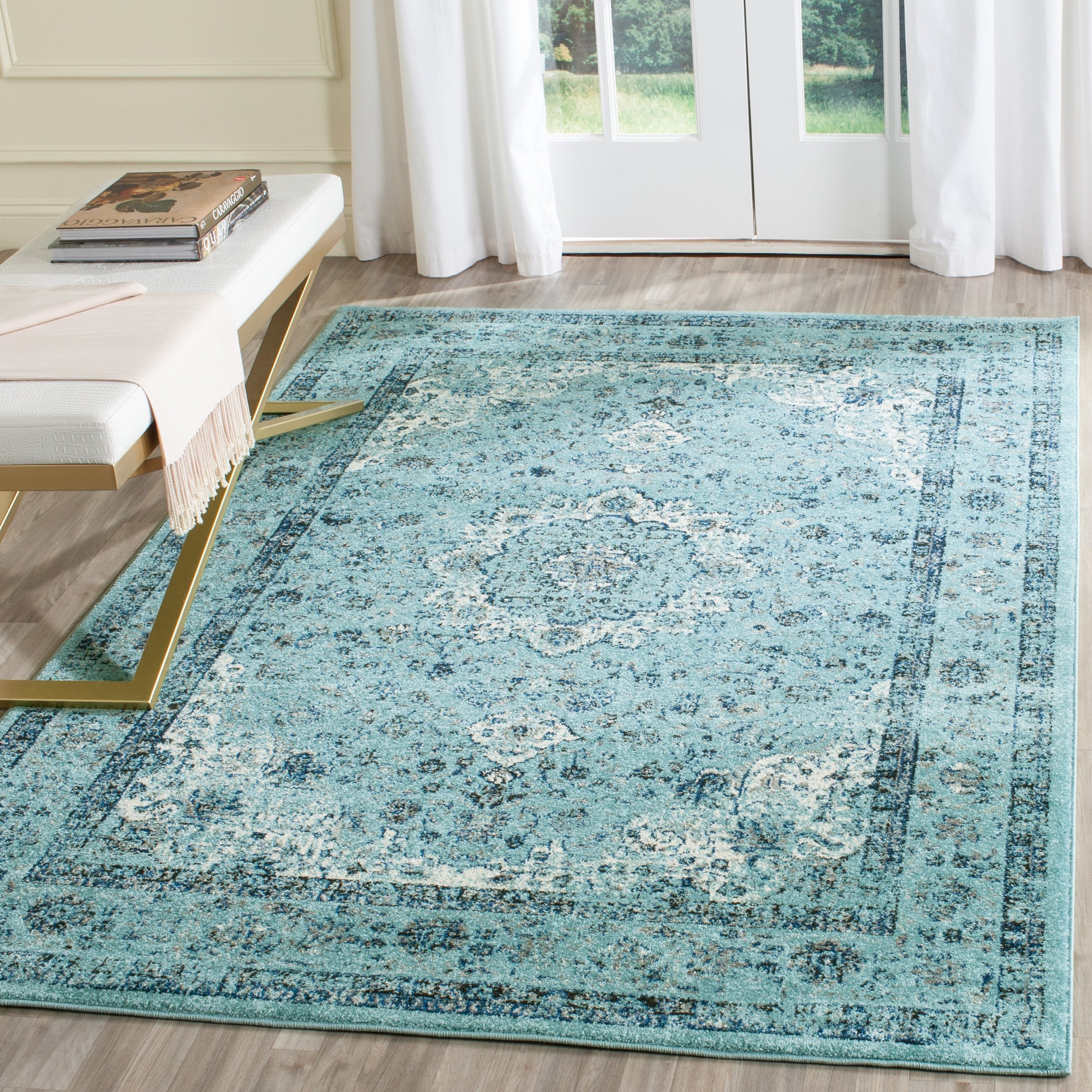 SAFAVIEH Evoke Jentje Vintage Shabby Chic Oriental Rug