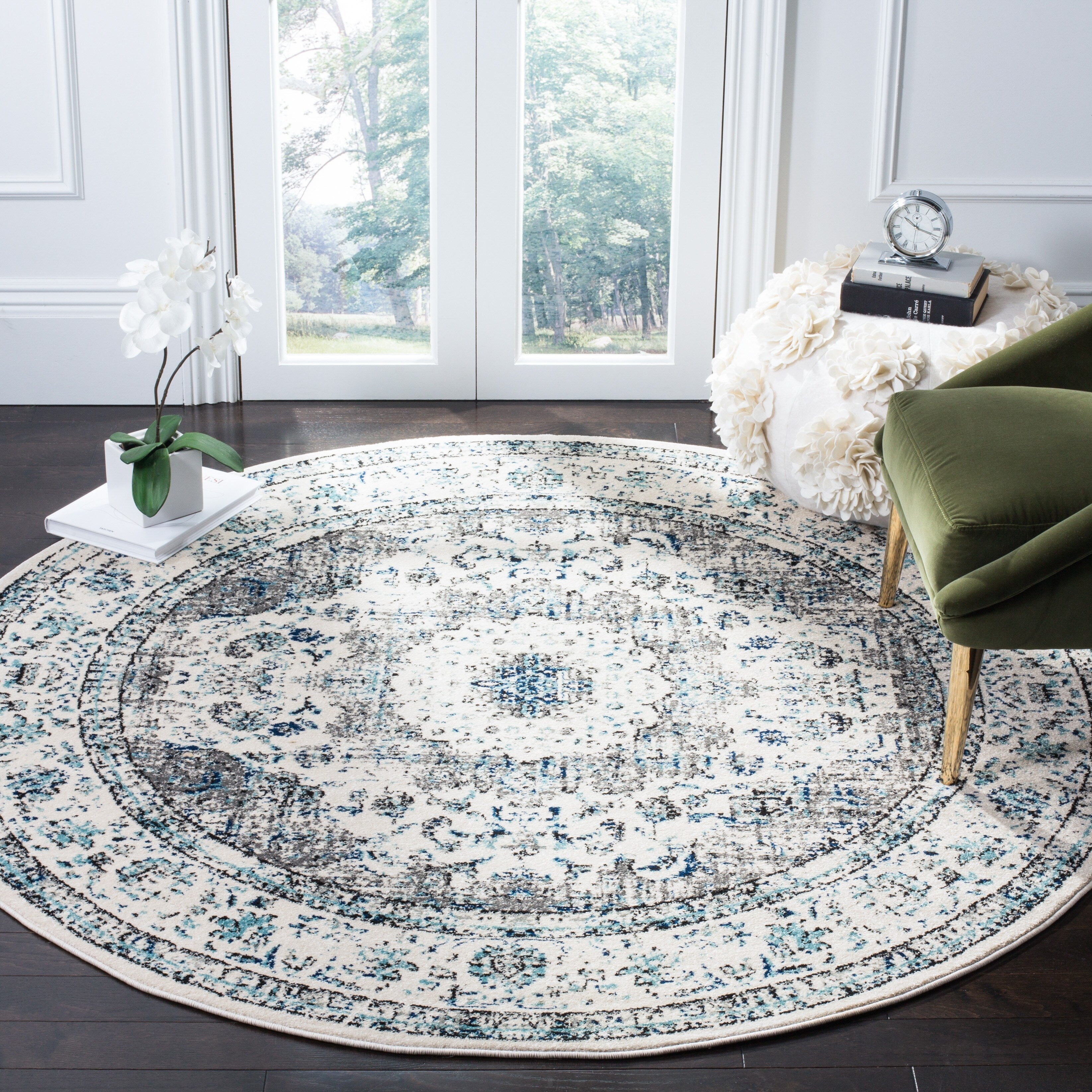 SAFAVIEH Evoke Jentje Vintage Shabby Chic Oriental Rug