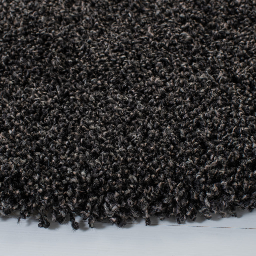 Tapis SAFAVIEH Evolution Shag Fransien uni de 4,6 cm d'épaisseur