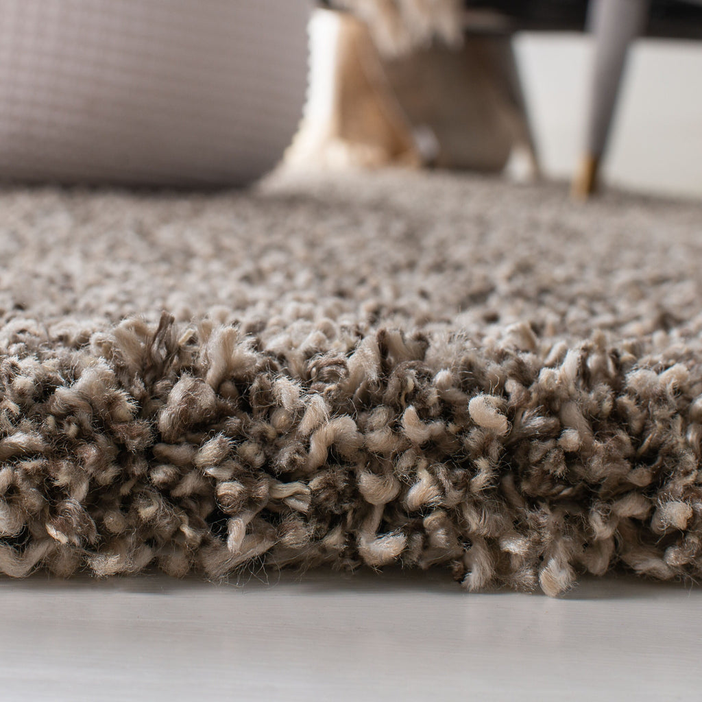 Tapis SAFAVIEH Evolution Shag Fransien uni de 4,6 cm d'épaisseur