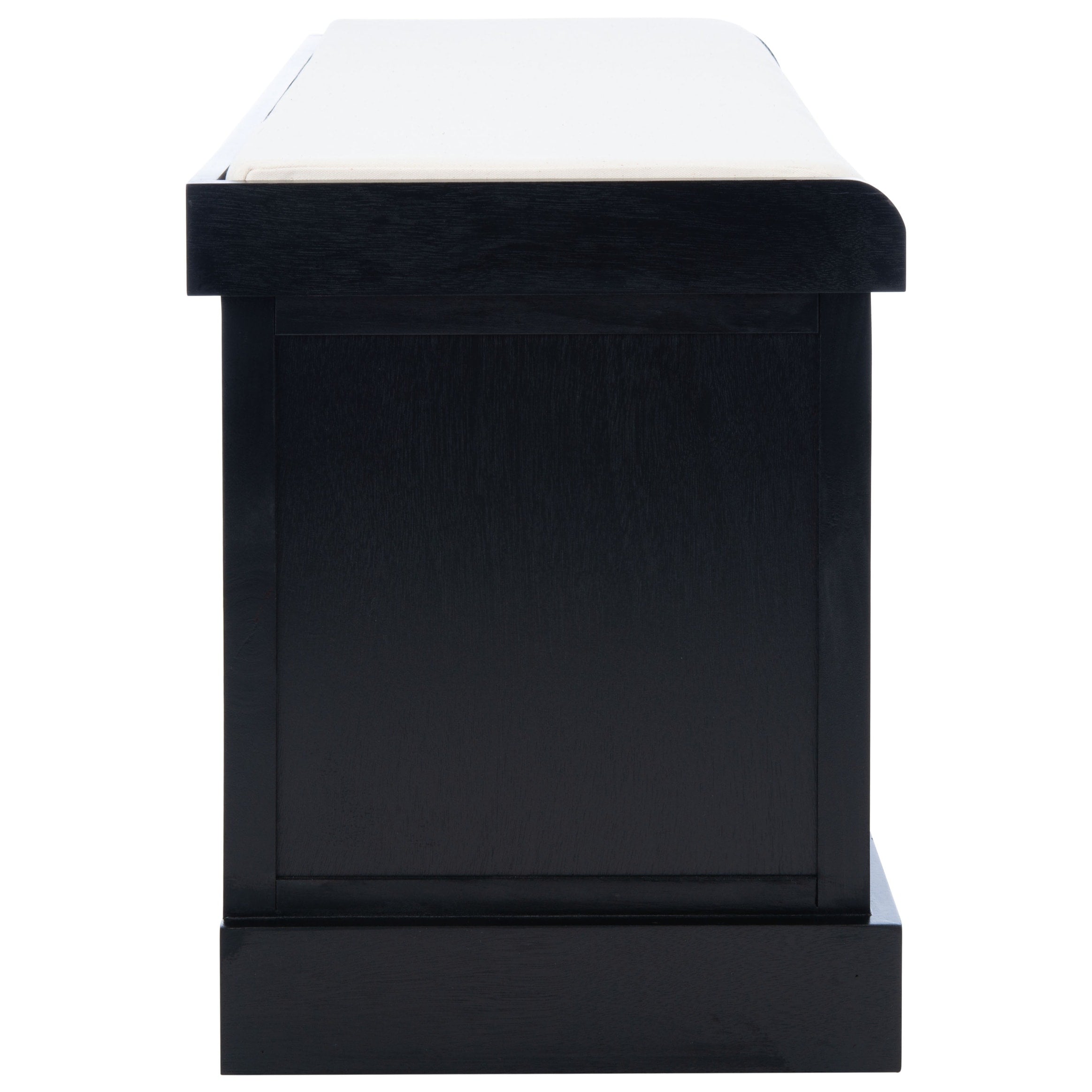 Banc de rangement à 3 tiroirs SAFAVIEH Fiorello avec coussins - 47,3 L x 15 L x 19 H - 47 L x 15 P x 19 H