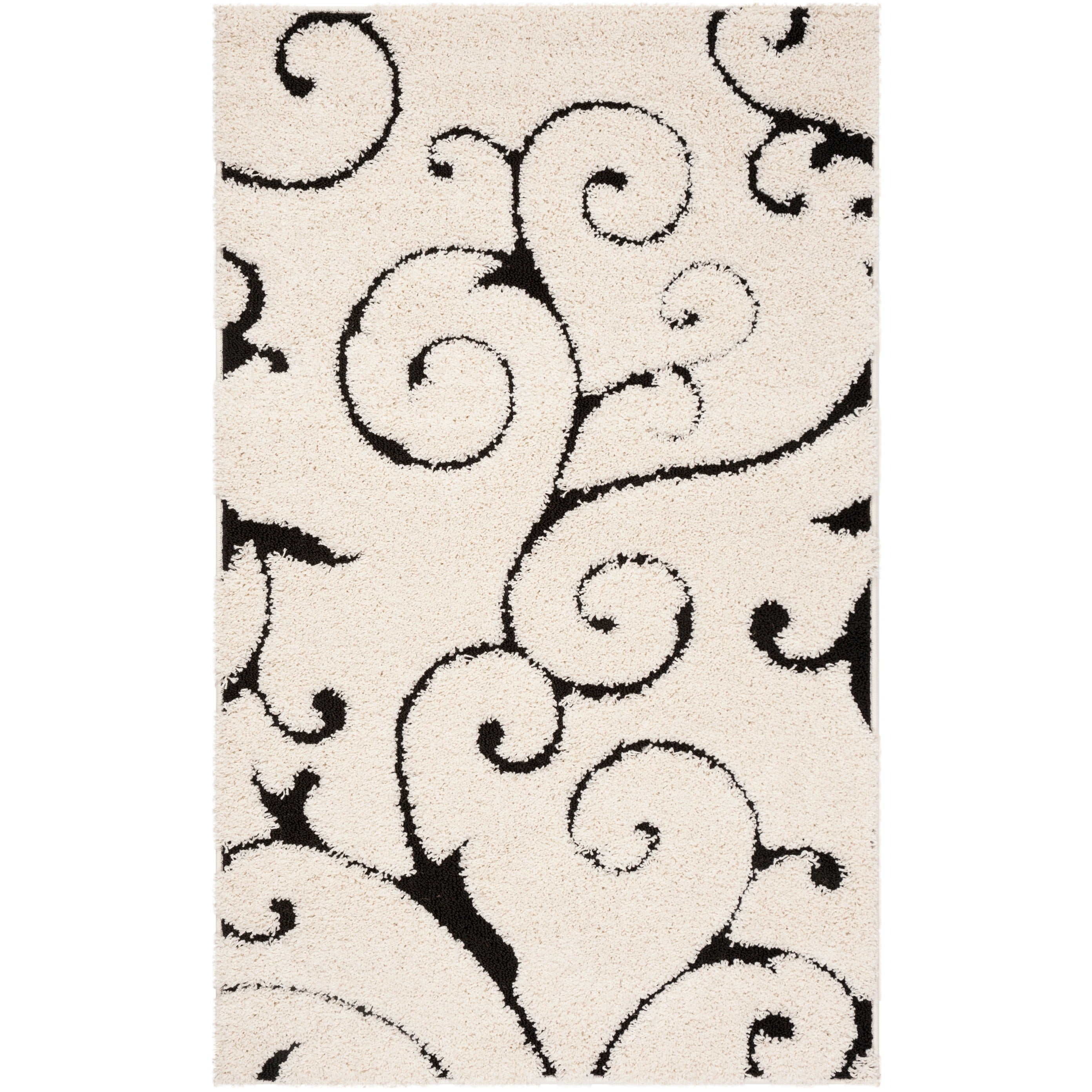 SAFAVIEH Florida Ryung Shag Scroll 1.2-inch Thick Textured Rug