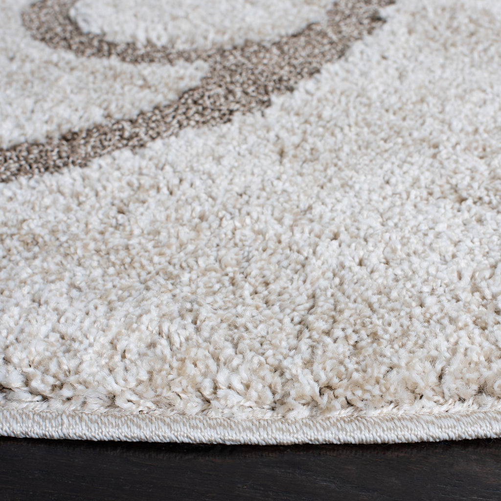 Tapis texturé SAFAVIEH Florida Ryung Shag Scroll de 3 cm d'épaisseur