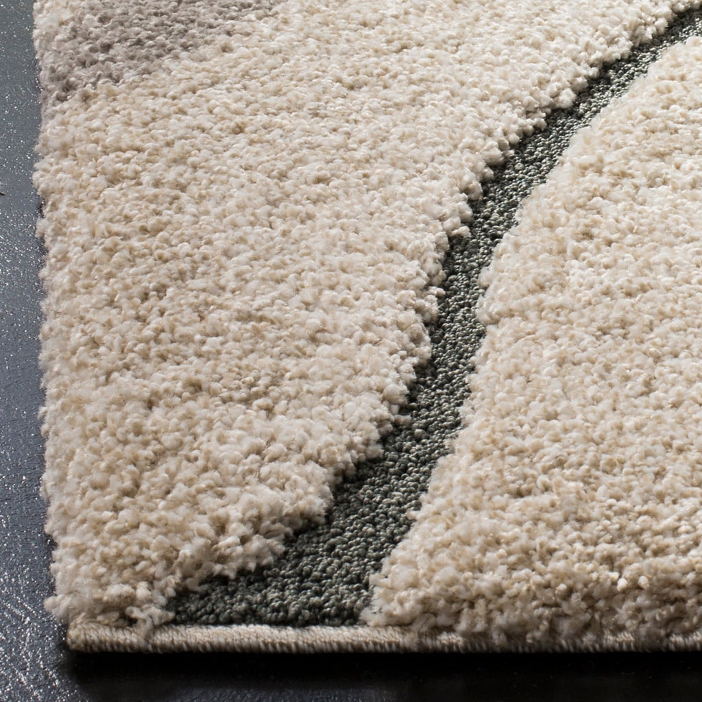 SAFAVIEH Florida Shag Borbala Ondulations douces et sereines 3 cm d'épaisseur