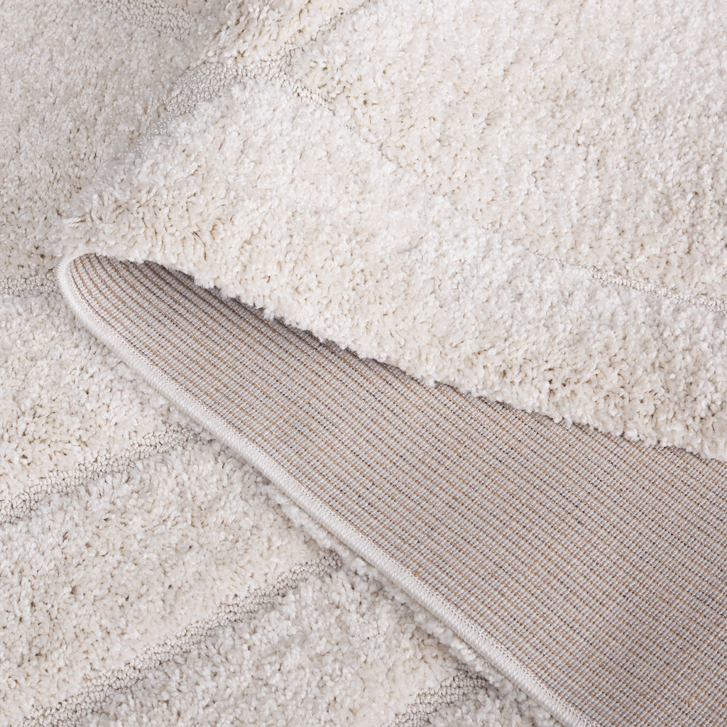 Tapis SAFAVIEH Florida Shag Staka Abstract Waves de 3 cm d'épaisseur