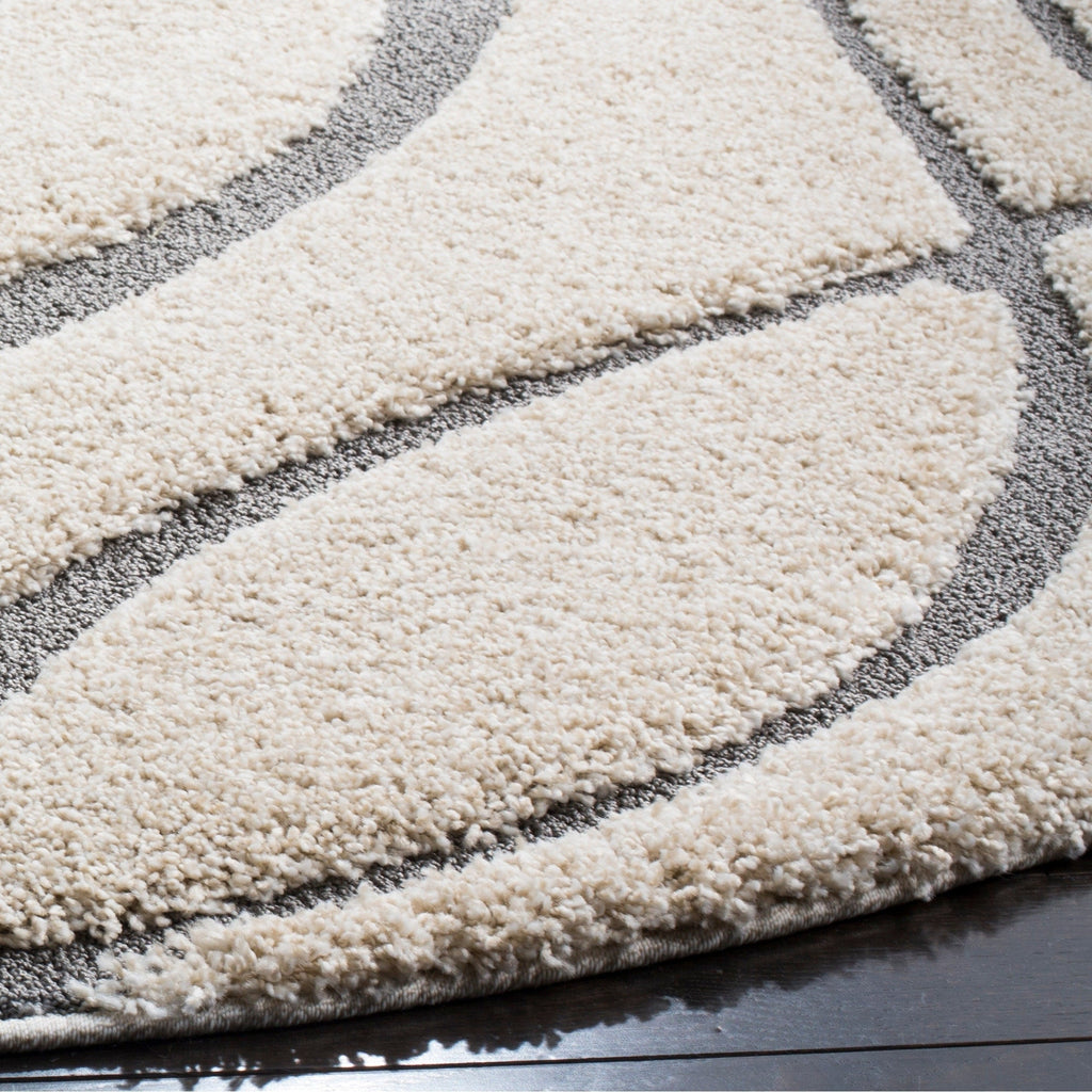 Tapis SAFAVIEH Florida Shag Staka Abstract Waves de 3 cm d'épaisseur