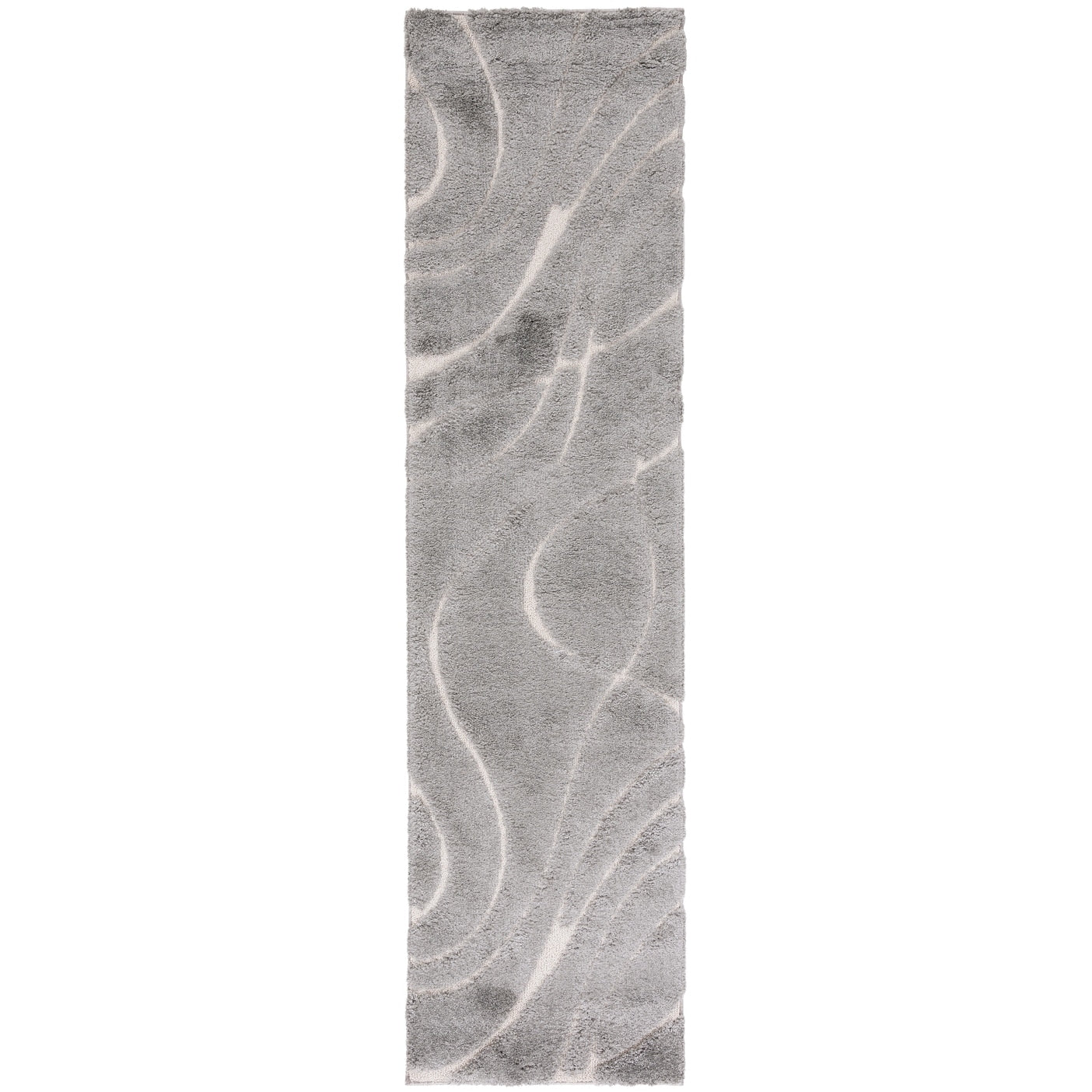 SAFAVIEH Florida Shag Staka Abstract Waves 1.2-inch Area Rug