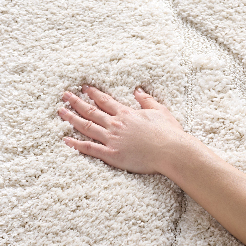 Tapis SAFAVIEH Florida Shag Staka Abstract Waves de 3 cm d'épaisseur