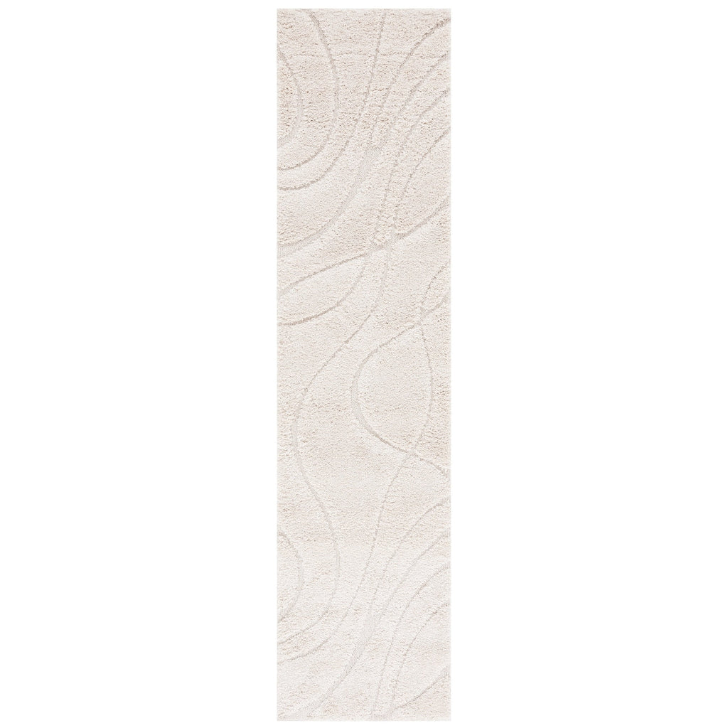 Tapis SAFAVIEH Florida Shag Staka Abstract Waves de 3 cm d'épaisseur